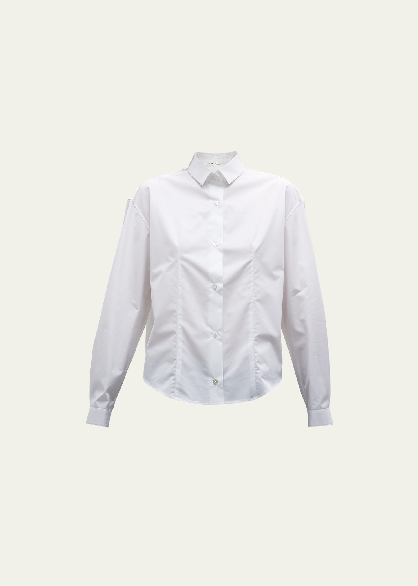 Shop The Row Baltica Classic Button-front Shirt In White