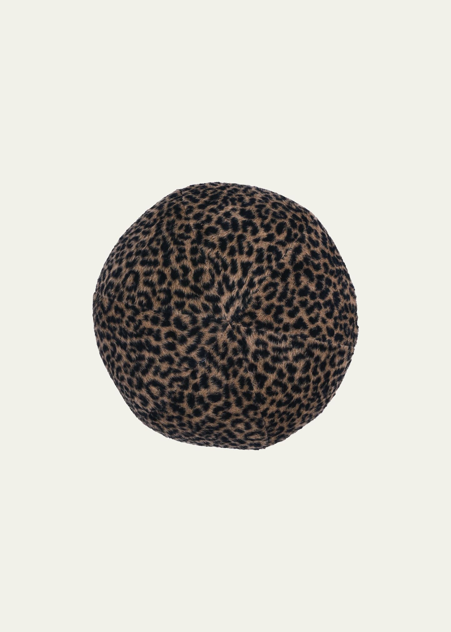 Schumacher Lilya Leopard Sphere Pillow In Natural
