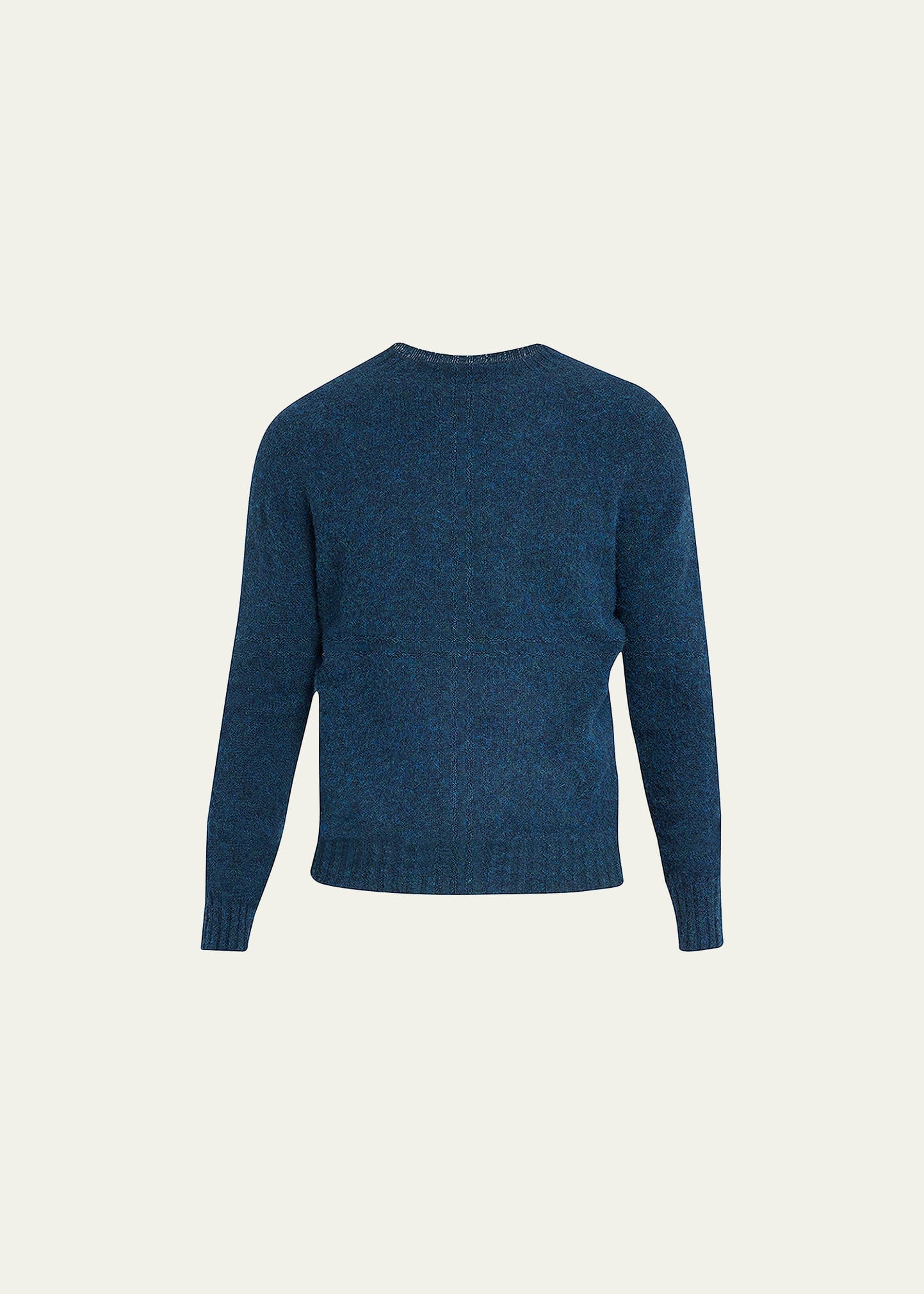 HOWLIN' Men's Shetland Wool Crewneck Sweater