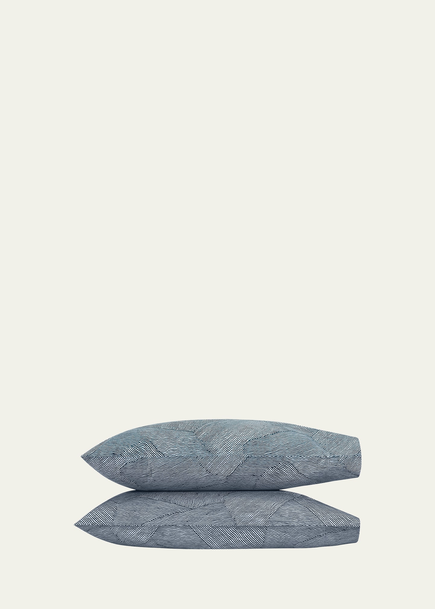Matouk Burnett Standard Pillowcase, Pair In Navy
