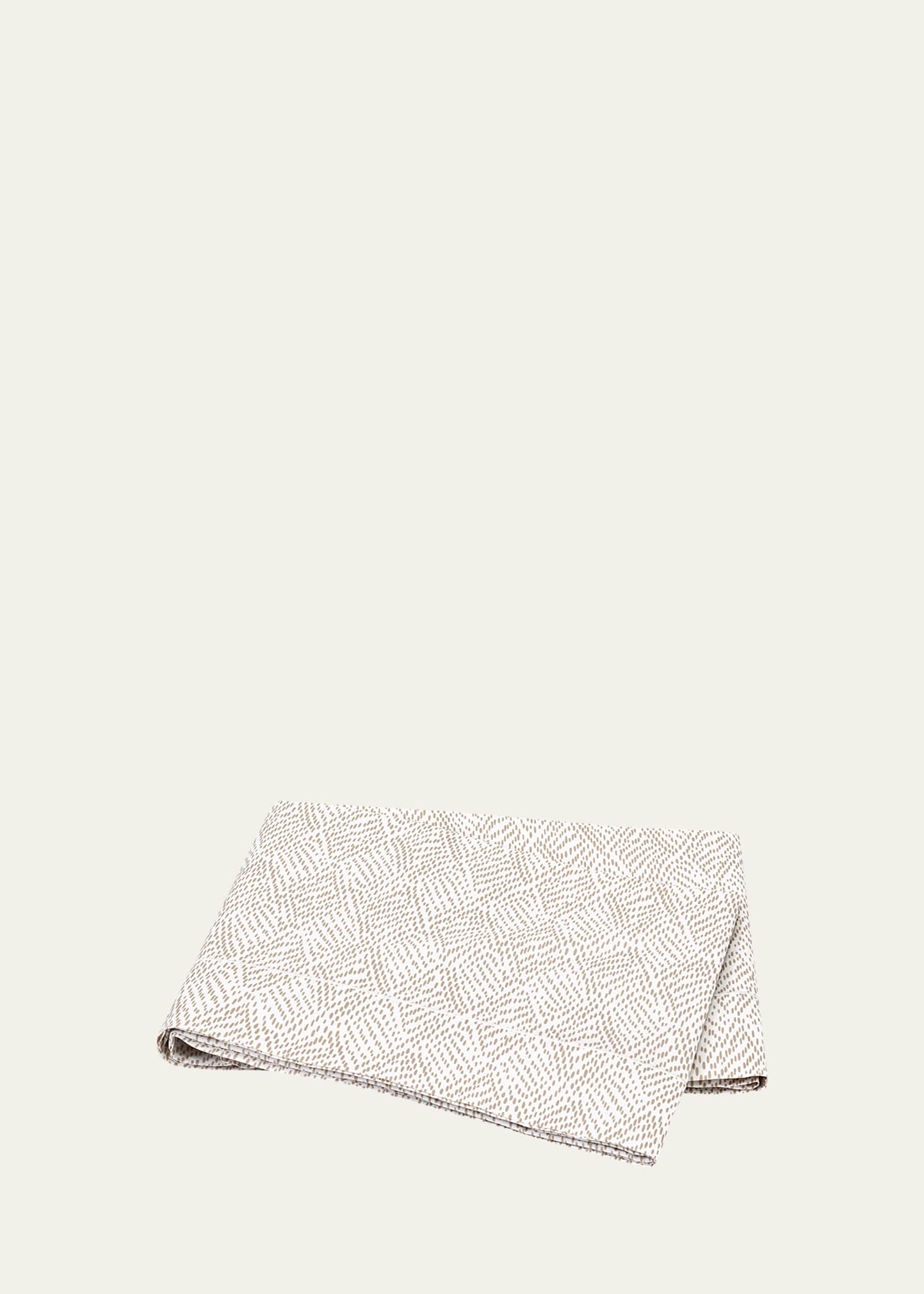 Matouk Duma Diamond Flat Sheet, Full-queen In Dune
