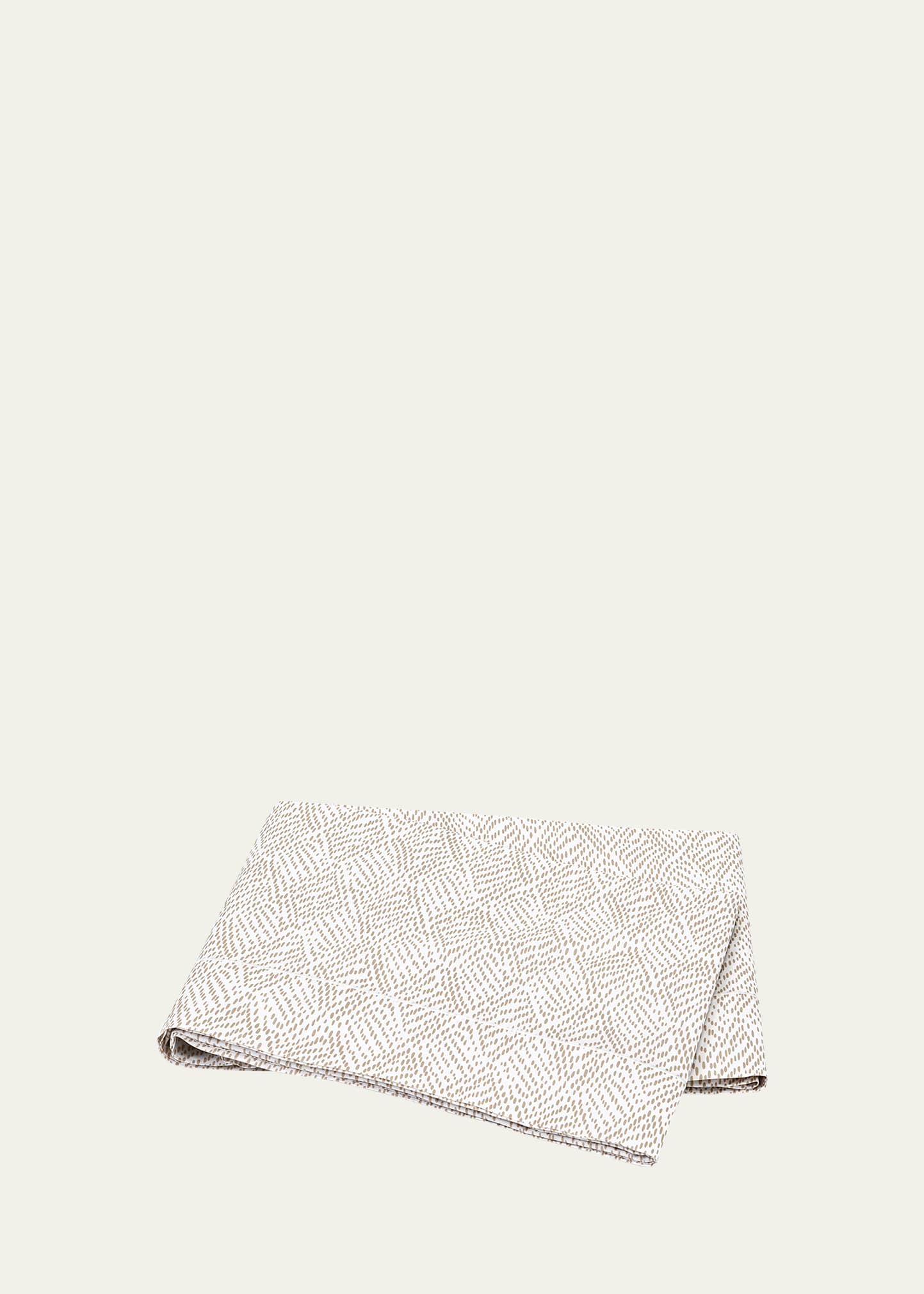 Matouk Duma Diamond Flat Sheet, Full-queen In Dune