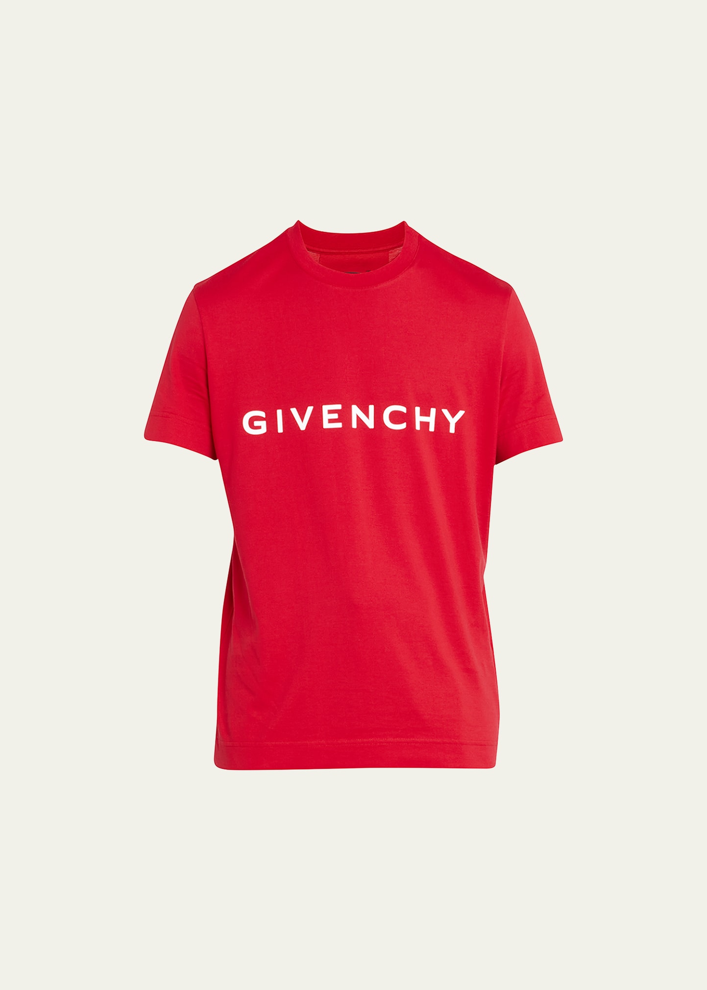 Givenchy Men's Basic Logo Crew T-Shirt