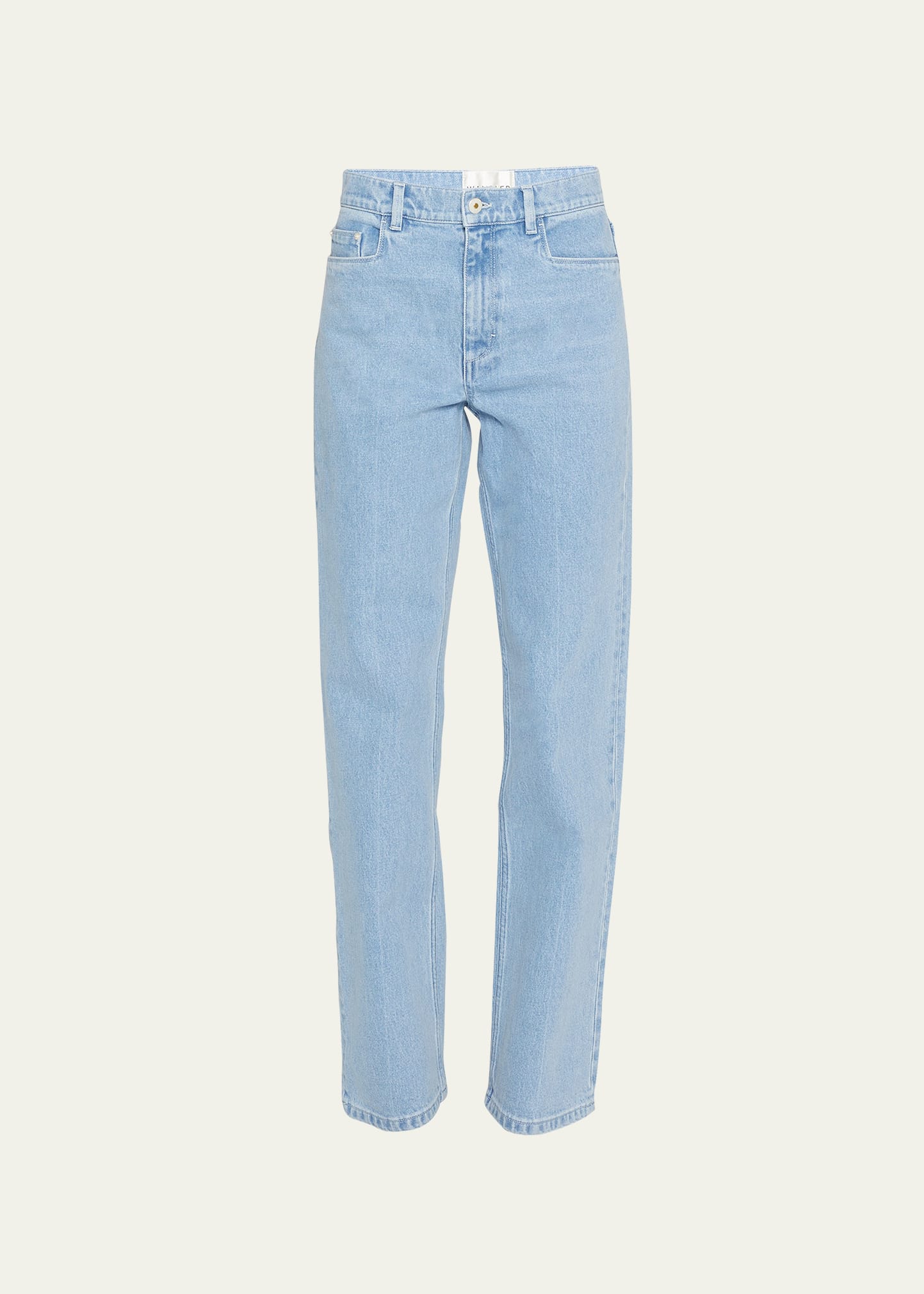 Poppy High Rise Straight Jeans