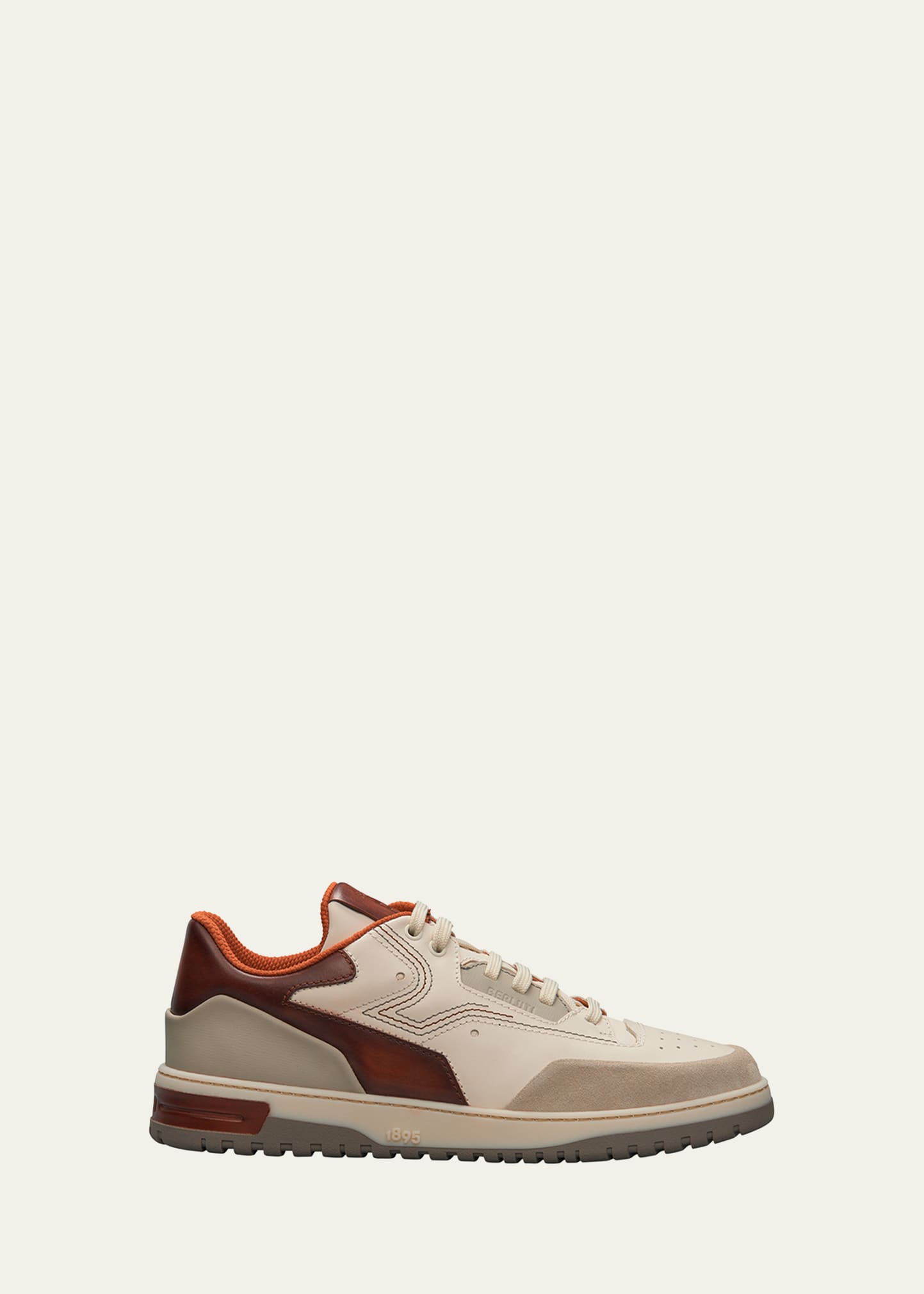 Men's Playoff Leather Low-Top Sneakers