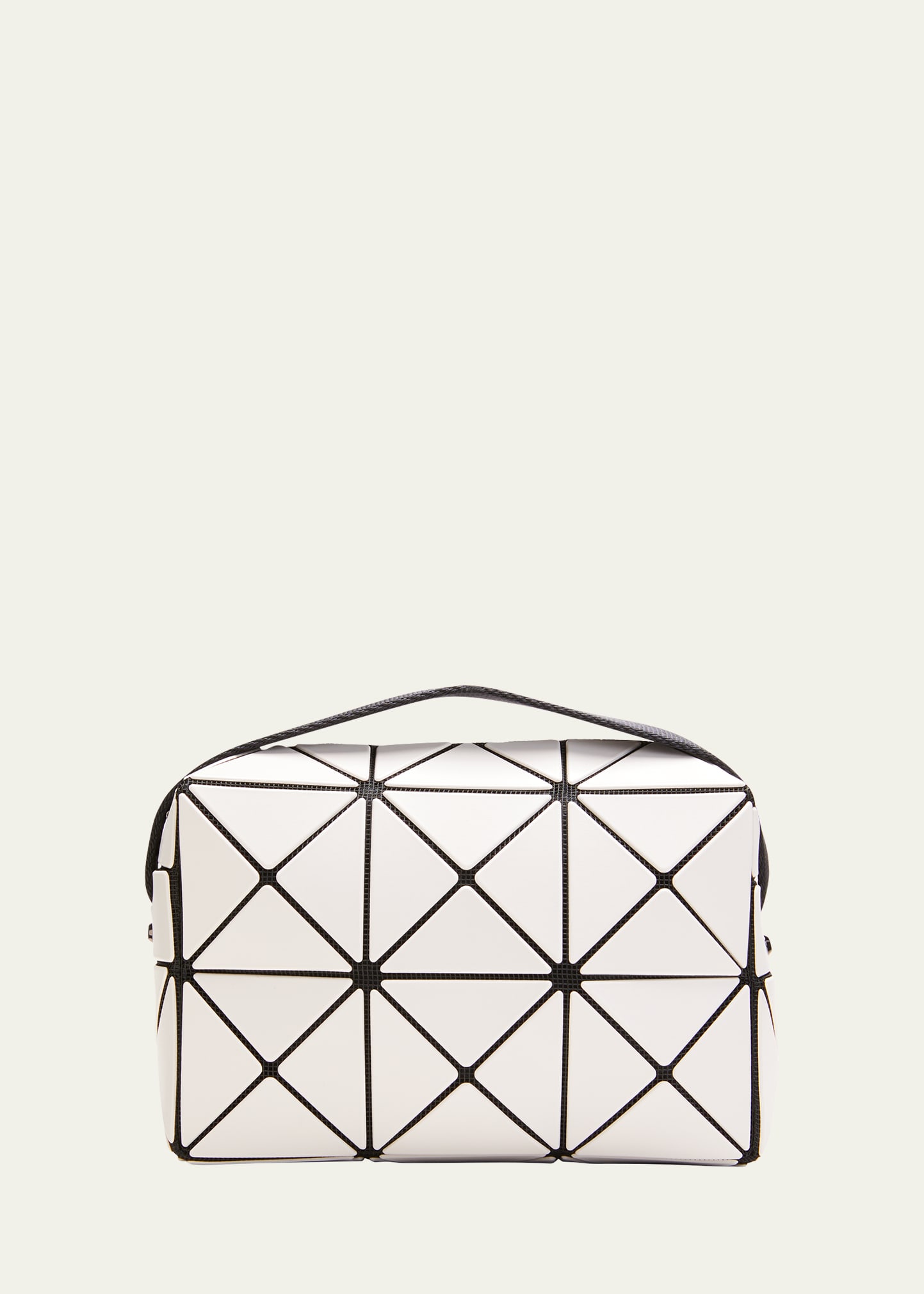 Cuboid Geometric Zip Crossbody Bag