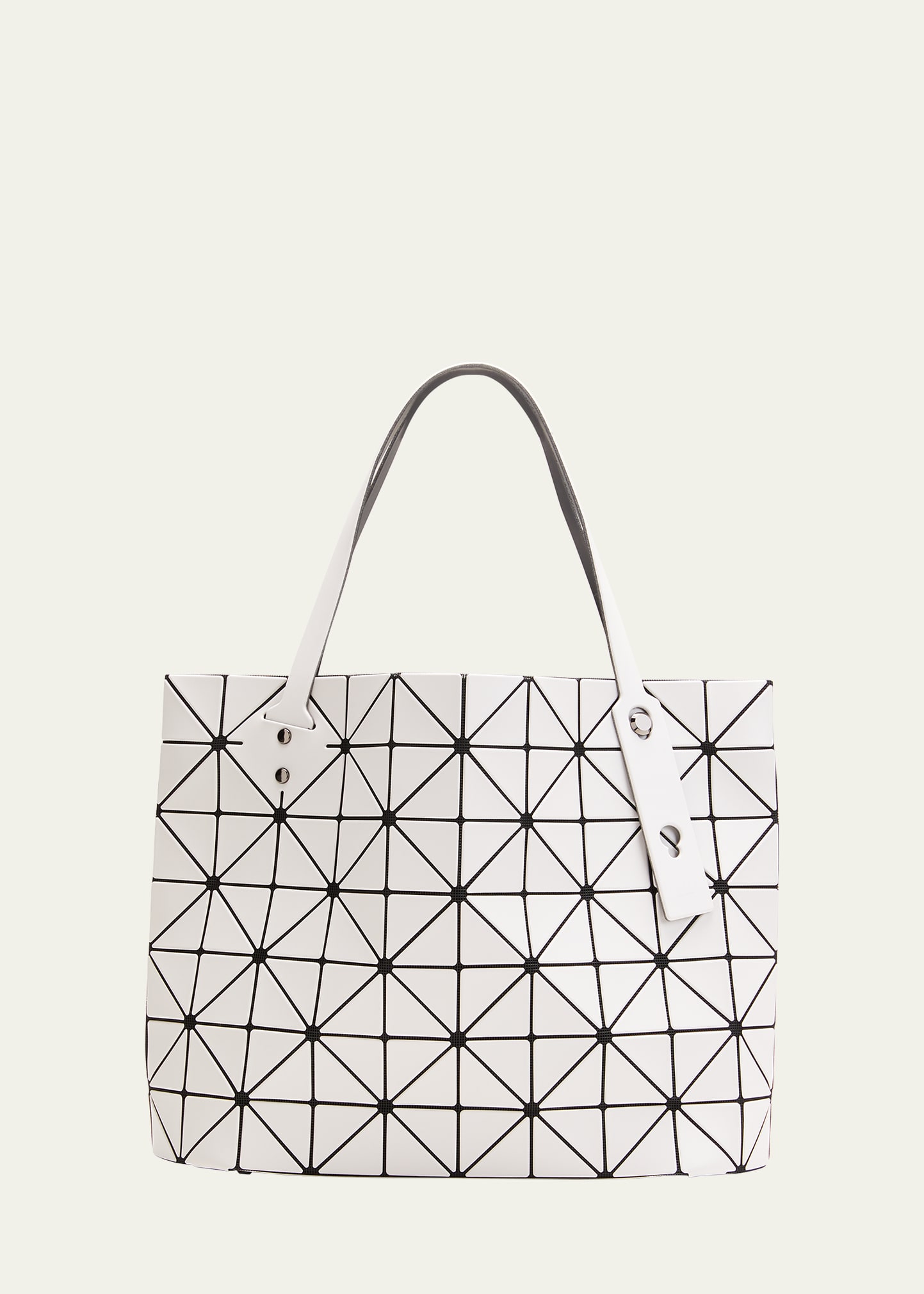 BAO BAO ISSEY MIYAKE SMLL ROCK MATTE GEOMETRIC TOTE BAG