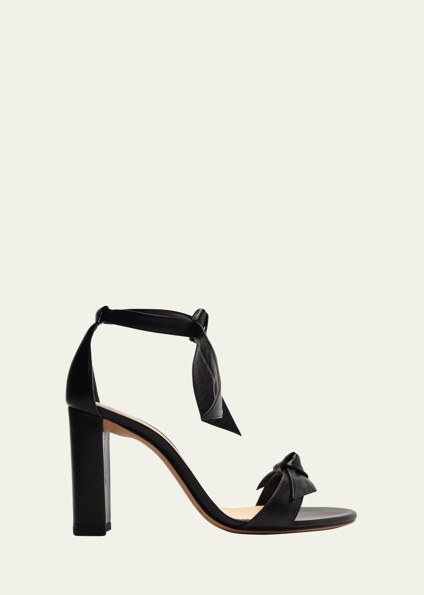 Alexandre Birman Women's Clarita Suede Block Sandal In Black In Black