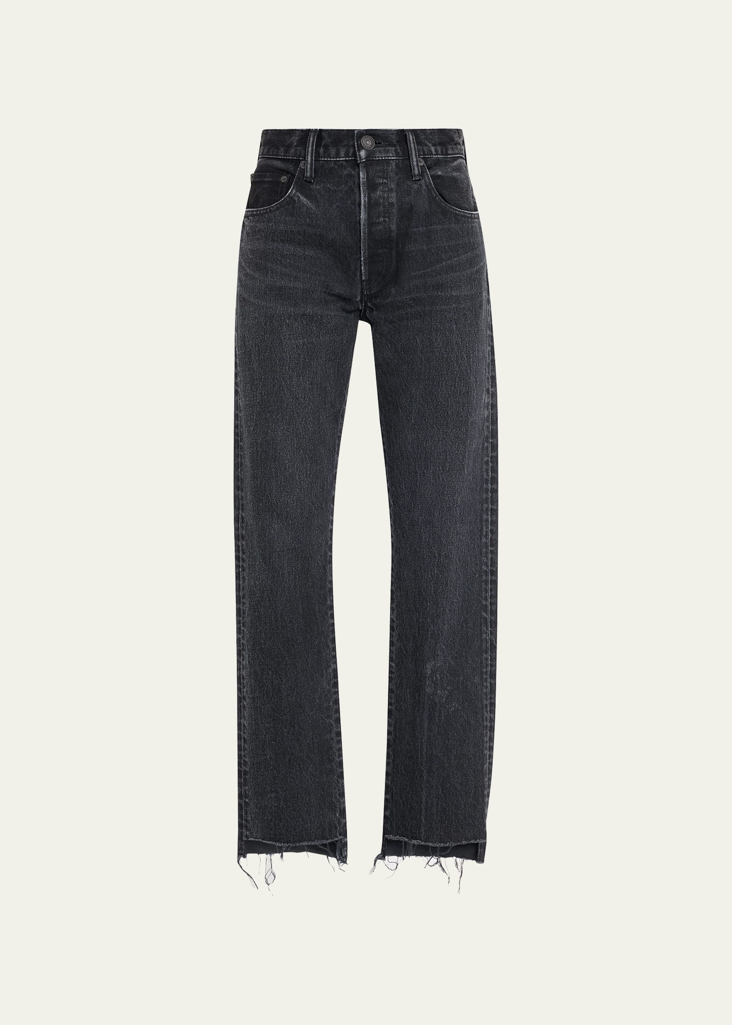 MOUSSY VINTAGE Northvile High Rise Straight Ankle Jeans