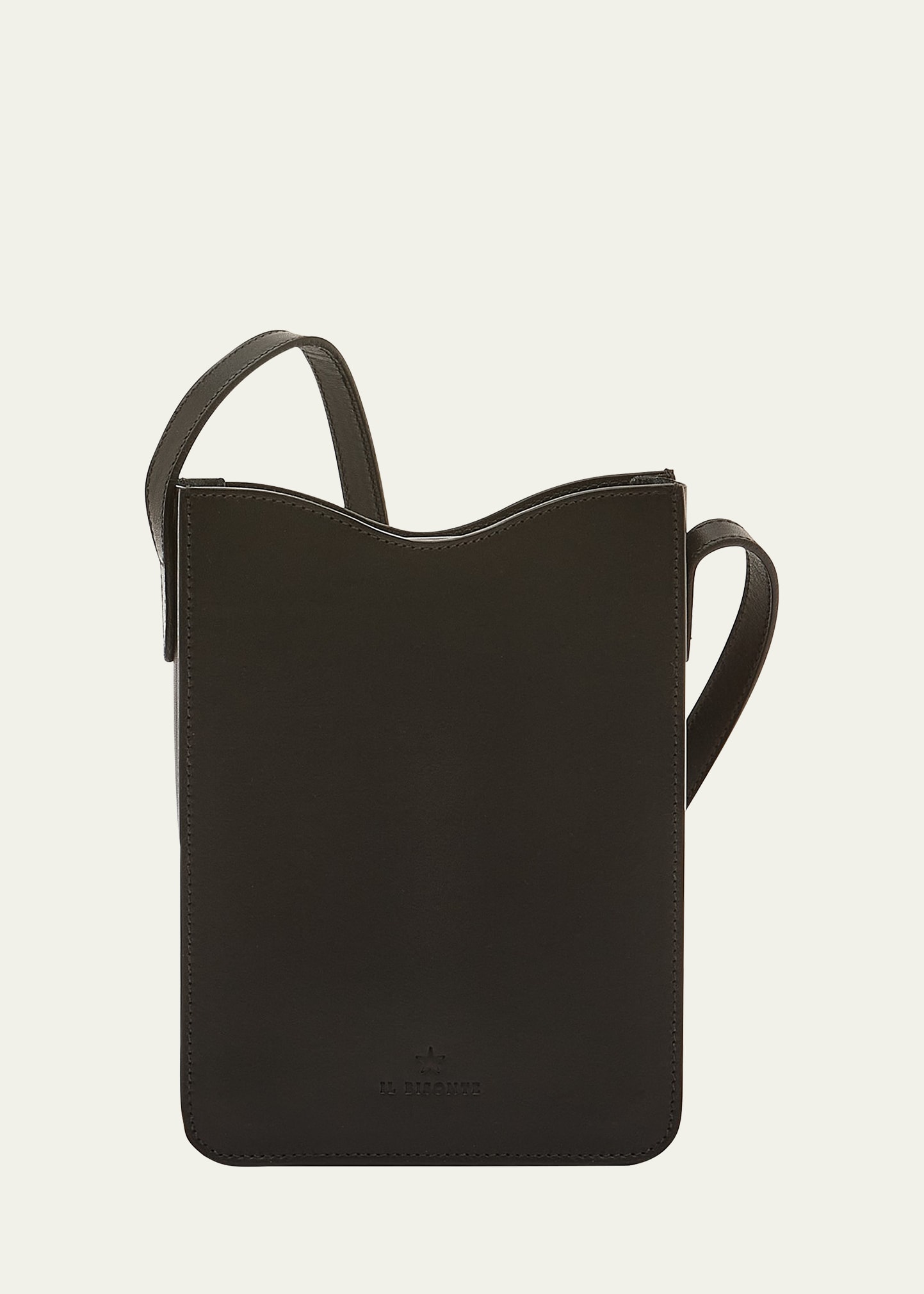 Roseto Vacchetta Leather Crossbody Bag