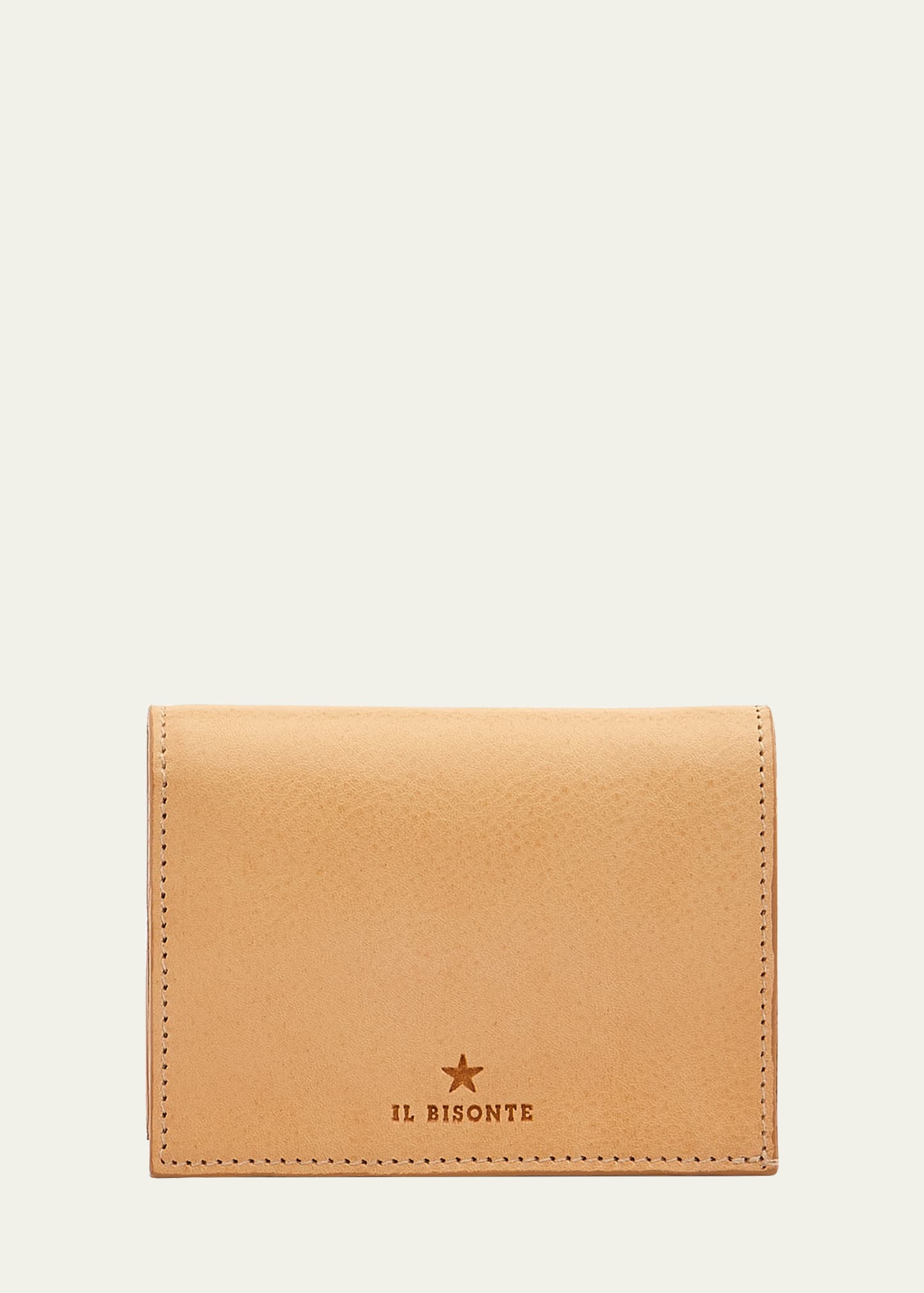 Oliveta Bifold Vacchetta Leather Wallet