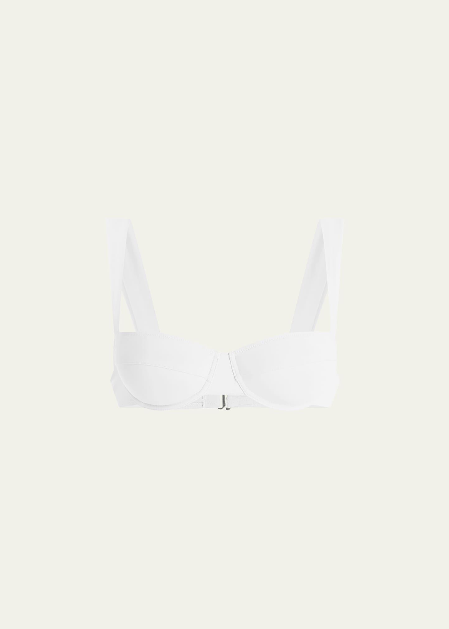 Shop Valimare Athens Balconette Bikini Top In White