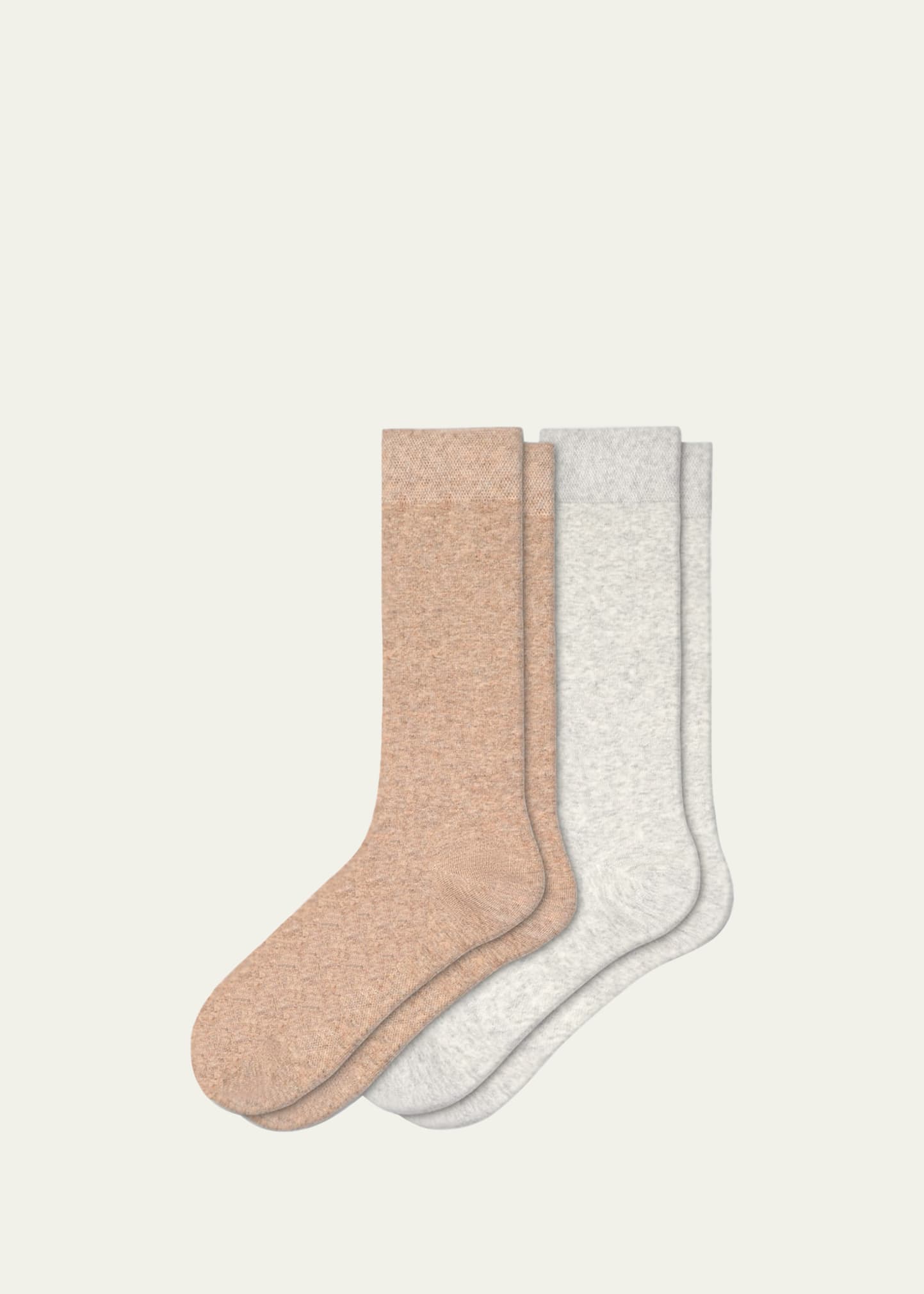 Marbled Wool Socks 2-Pack