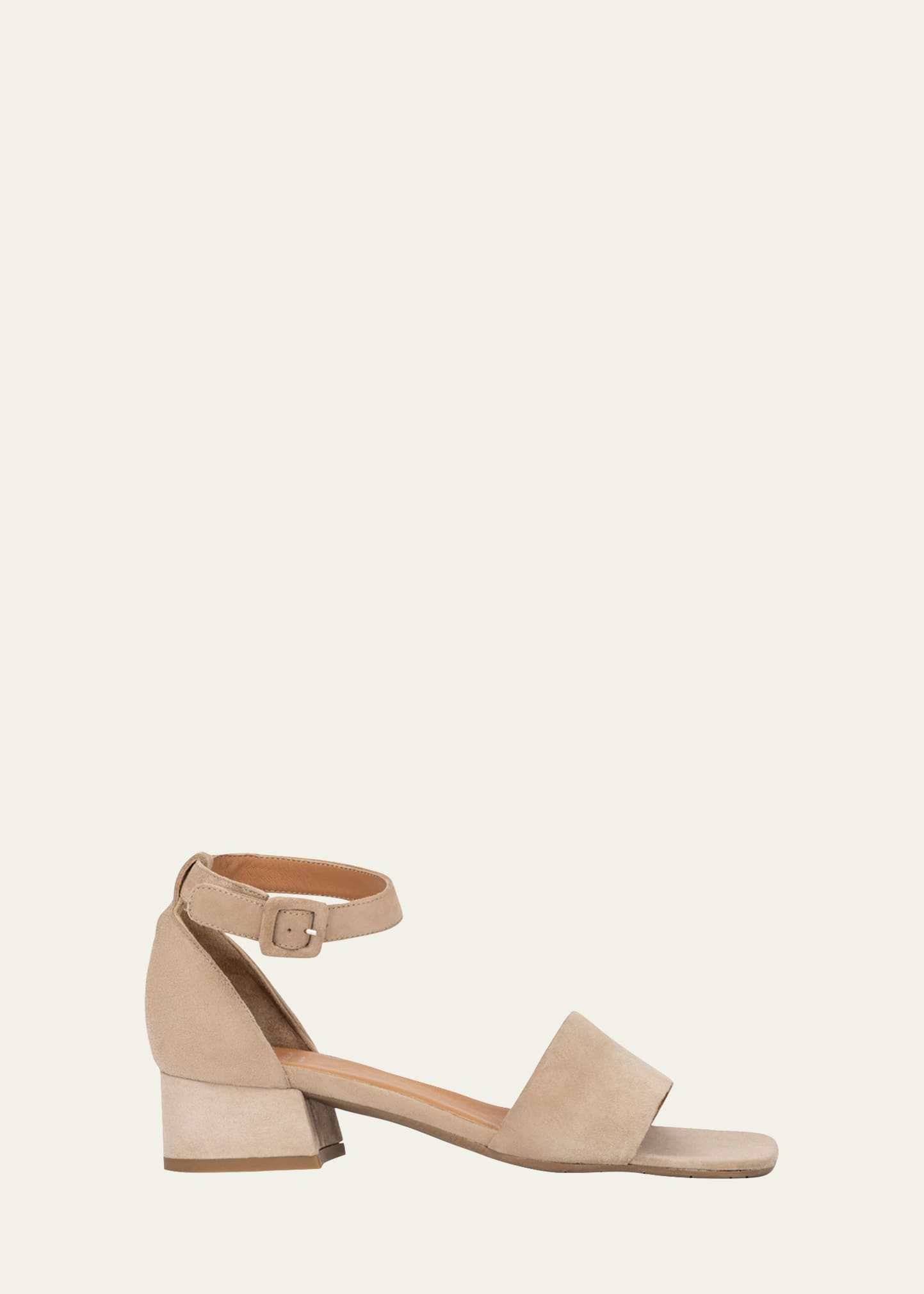 AQUATALIA HILDY SUEDE ANKLE-STRAP SANDALS