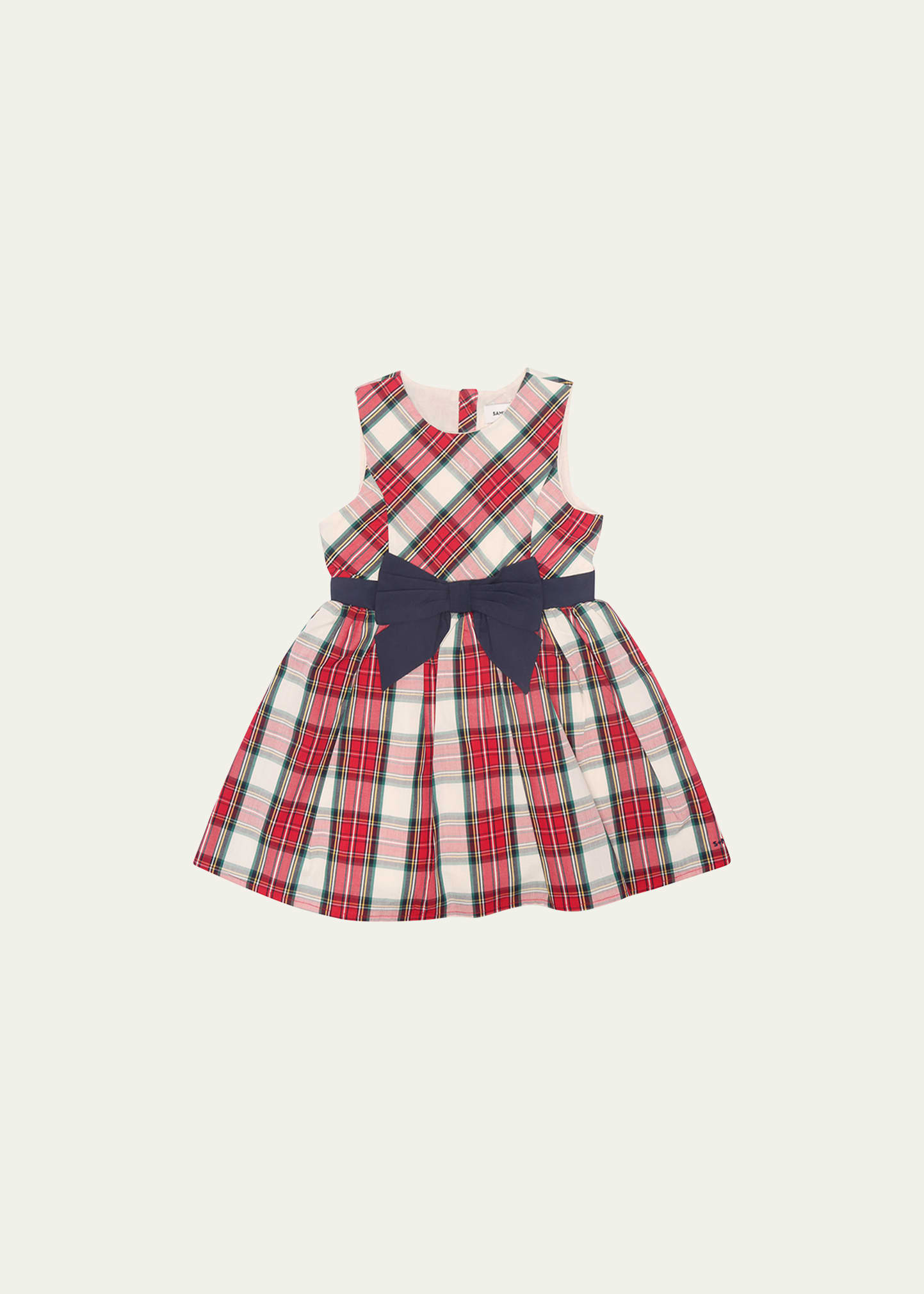 Girl's Vivienne Tartan Holiday Dress, Size 2-8