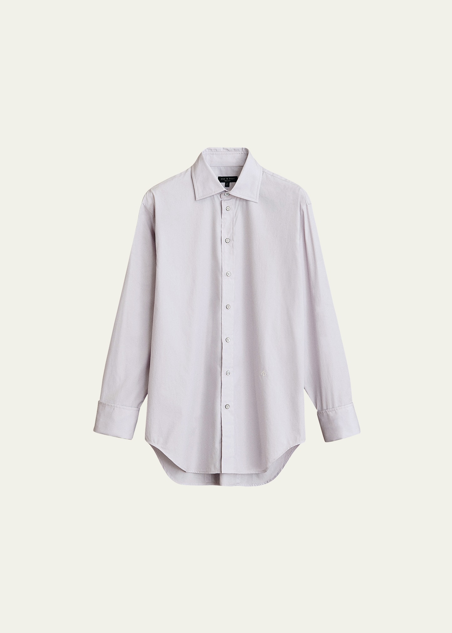 Diana Button-Front Wide Cuff Shirt