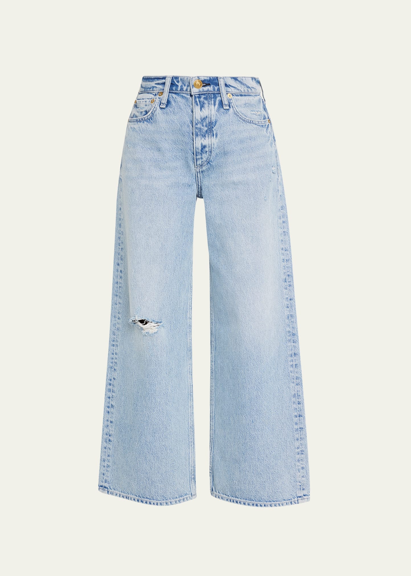 Andi High-Rise Wide Ankle Jeans