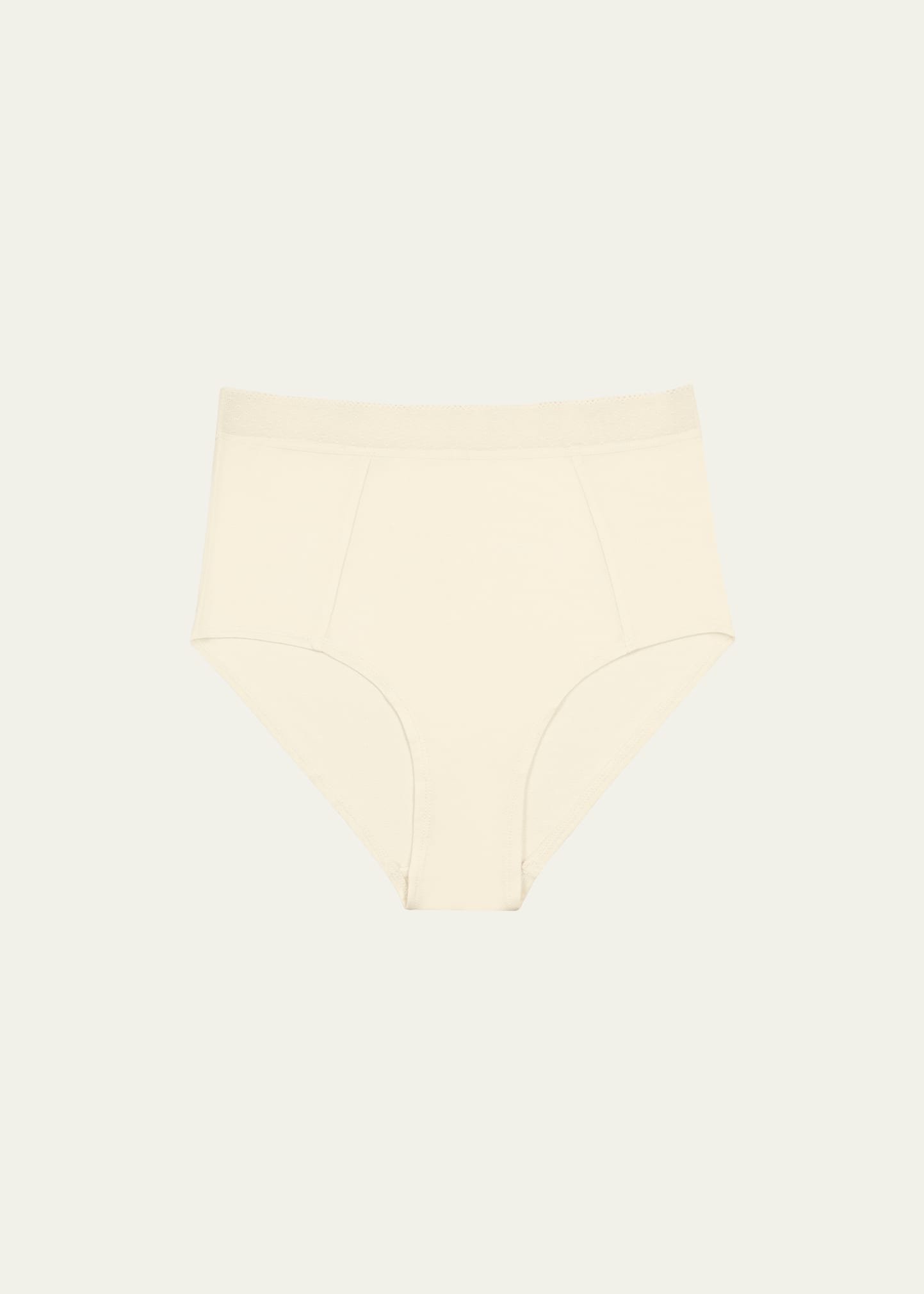 High-Waisted Silk Brief