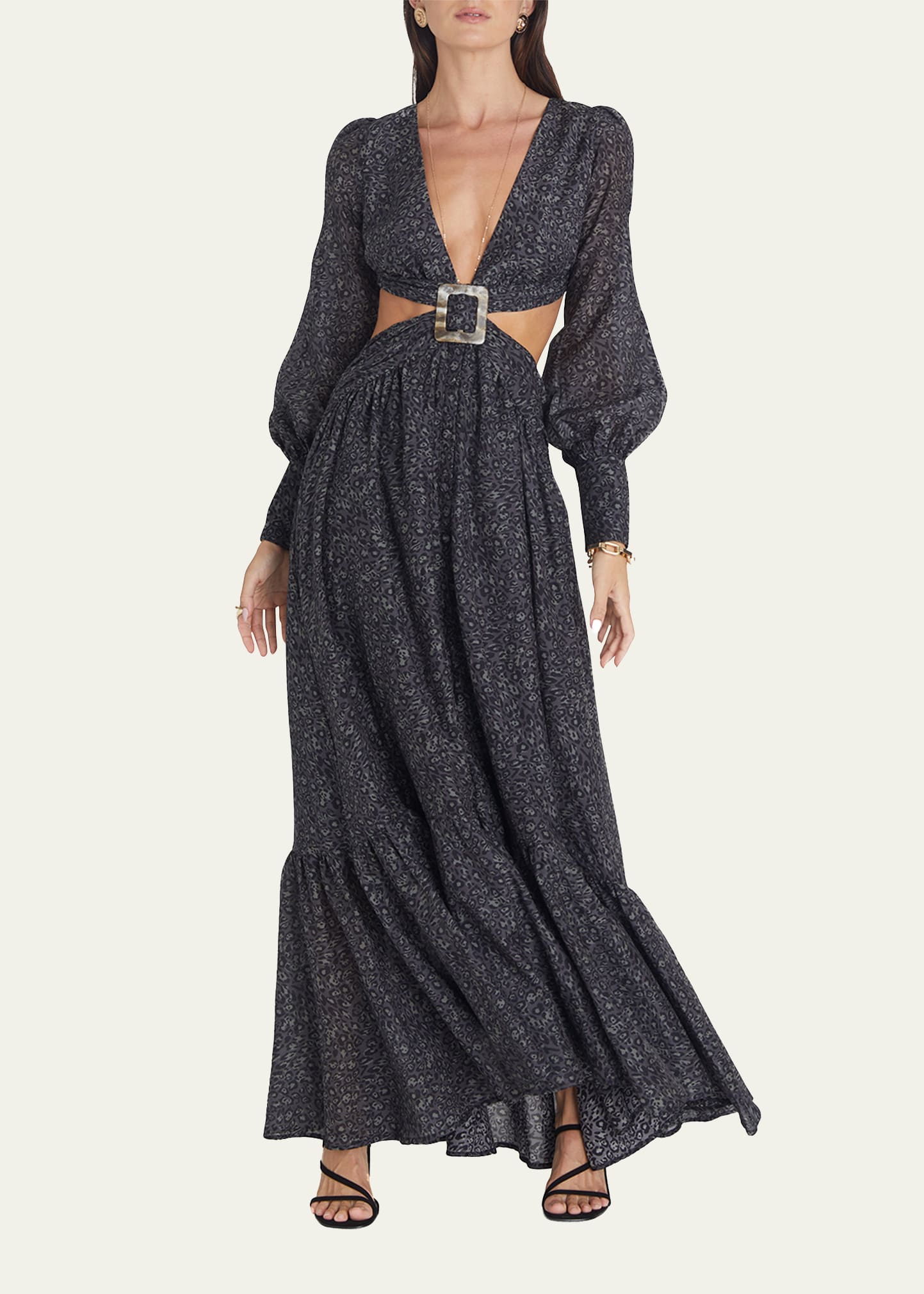 Ocelot Veronique Cutout Maxi Dress