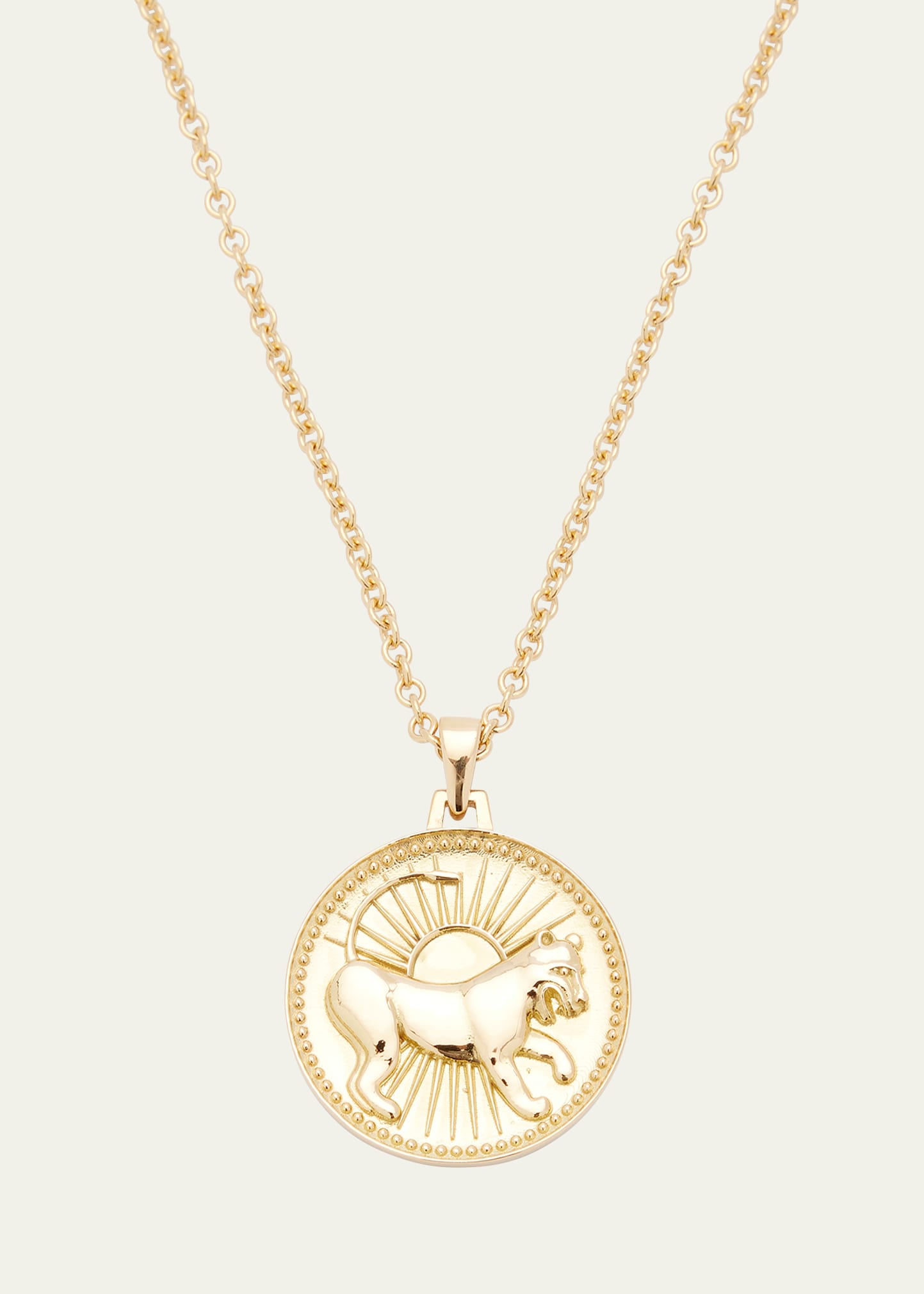 Futura Jewelry Fairmined Gold Leo Necklace