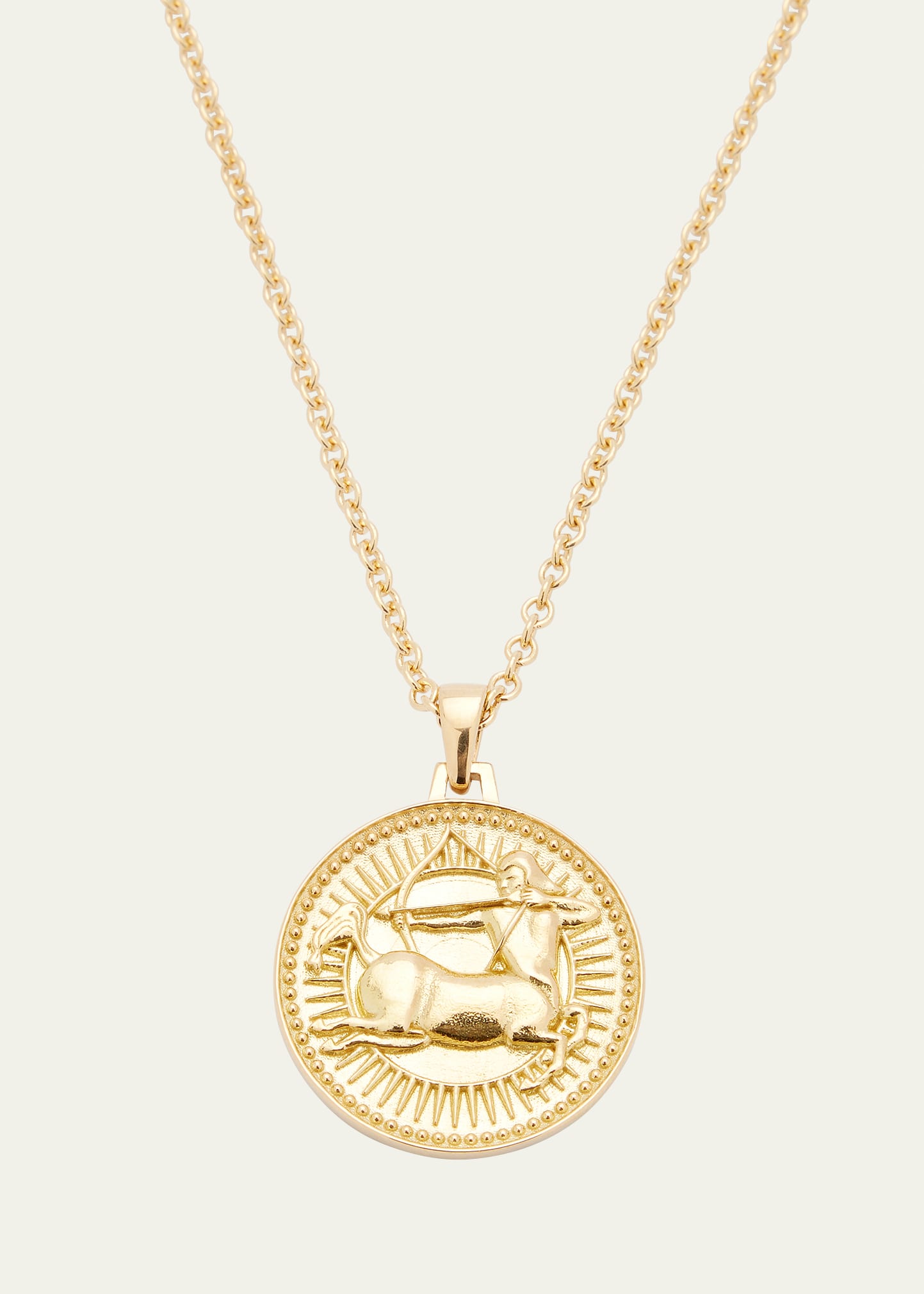 Futura Jewelry Fairmined Gold Sagittarius Necklace