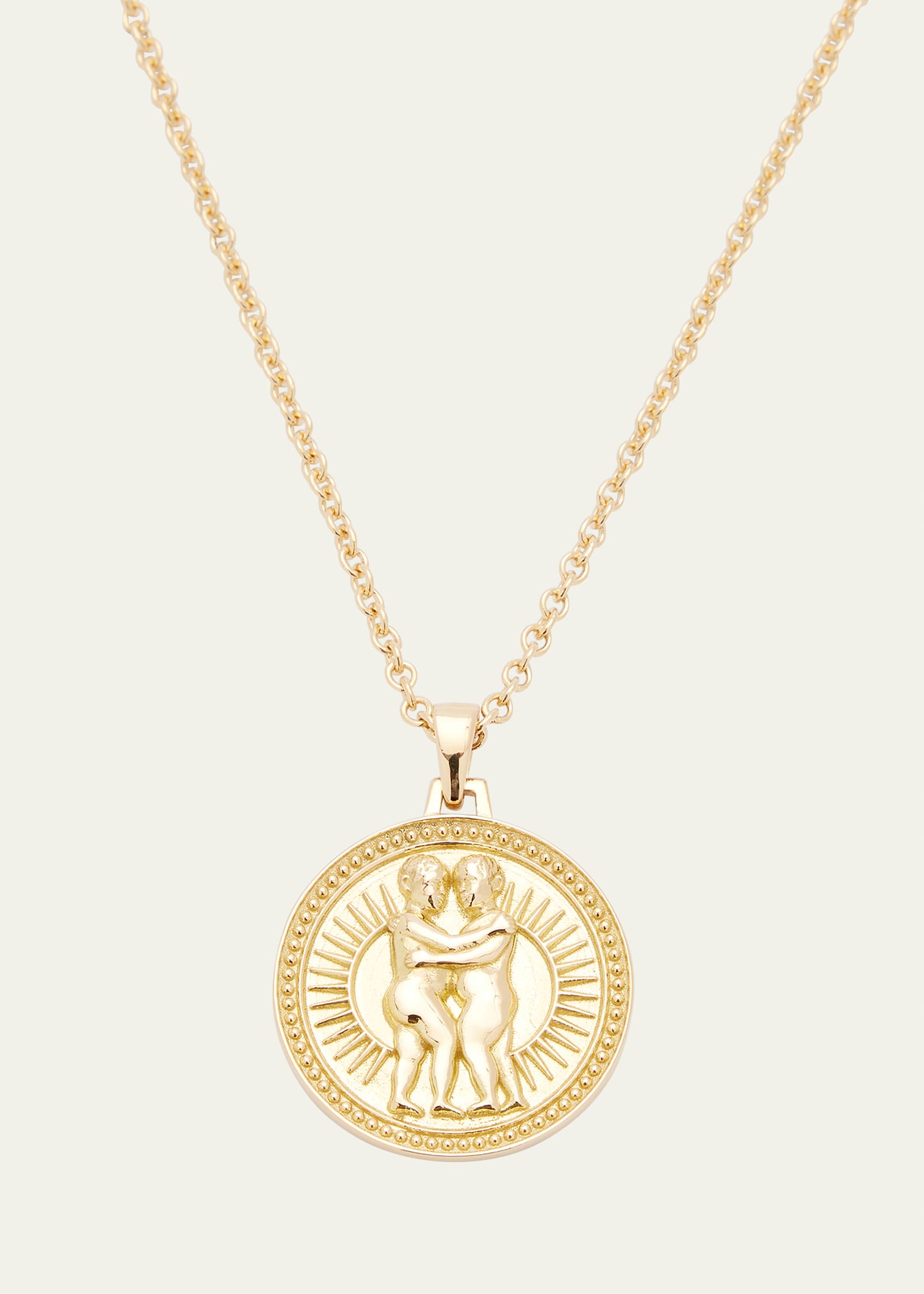 Futura Jewelry Fairmined Gold Gemini Necklace