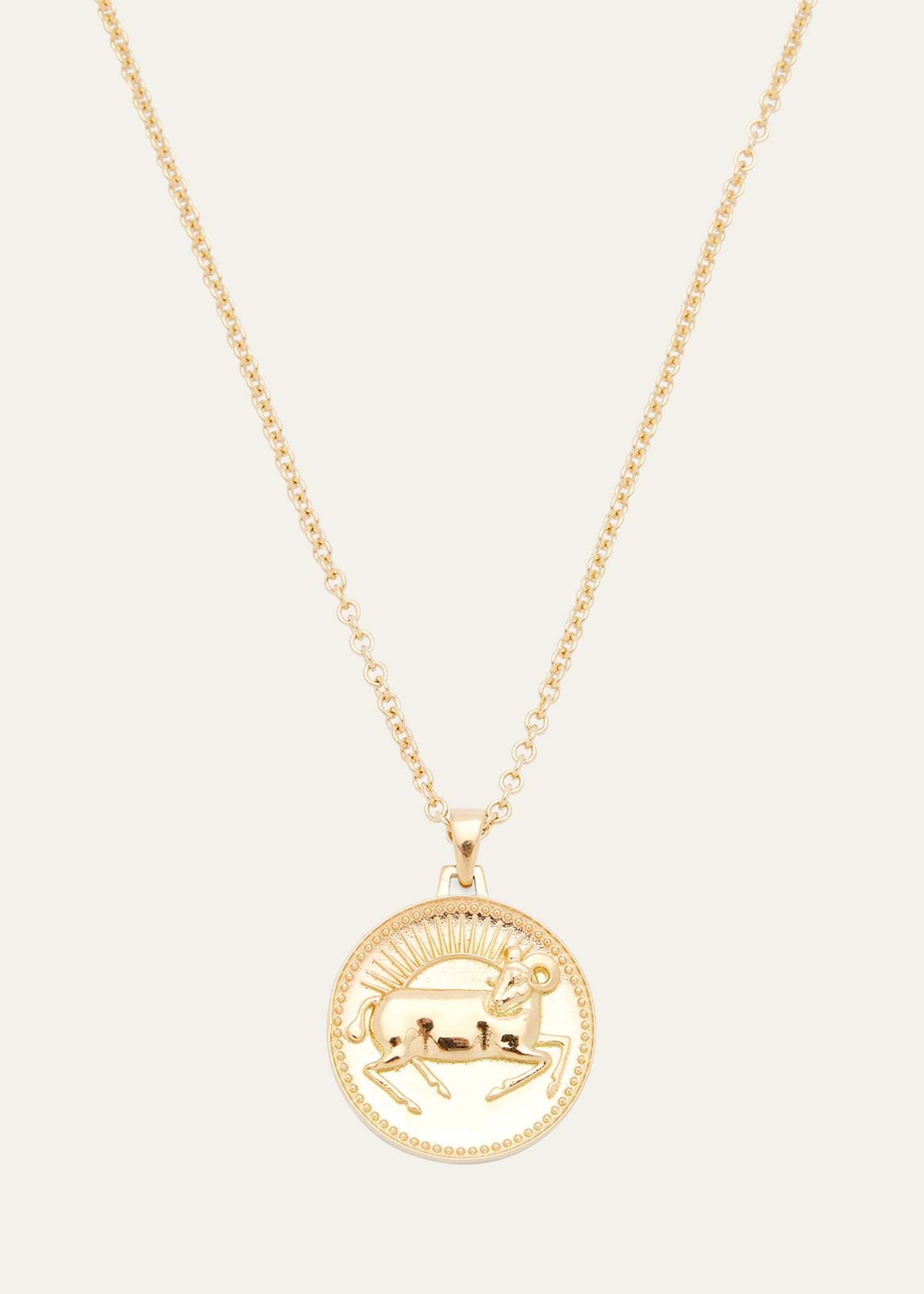 Futura Jewelry Fairmined Gold Capricorn Necklace