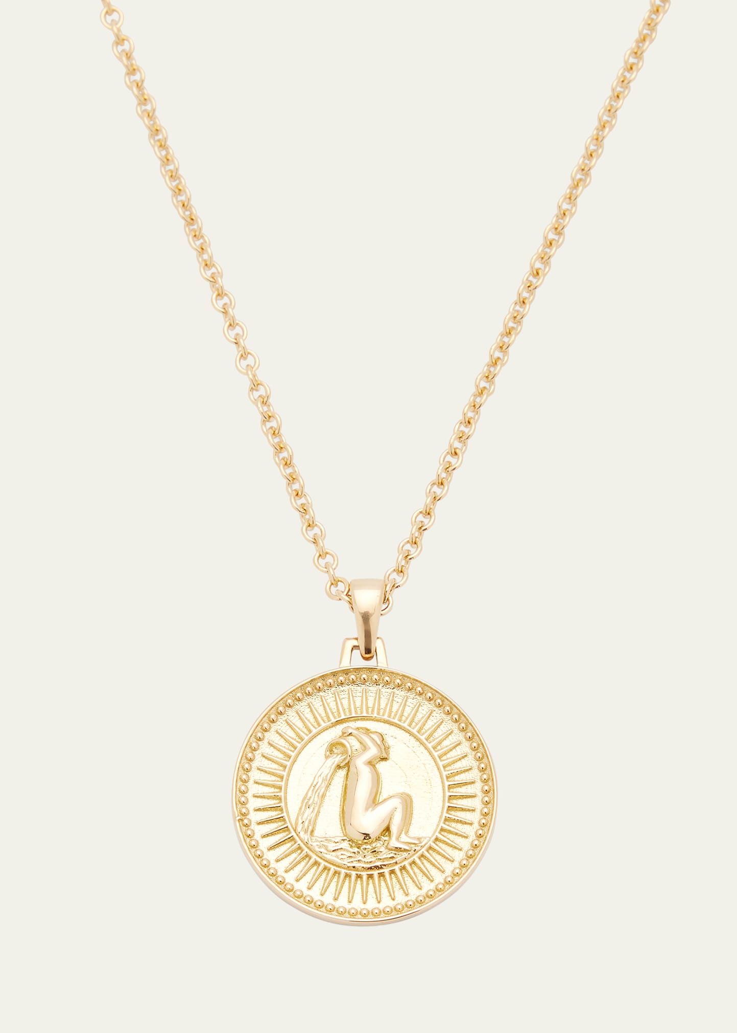 Futura Jewelry Fairmined Gold Aquarius Necklace
