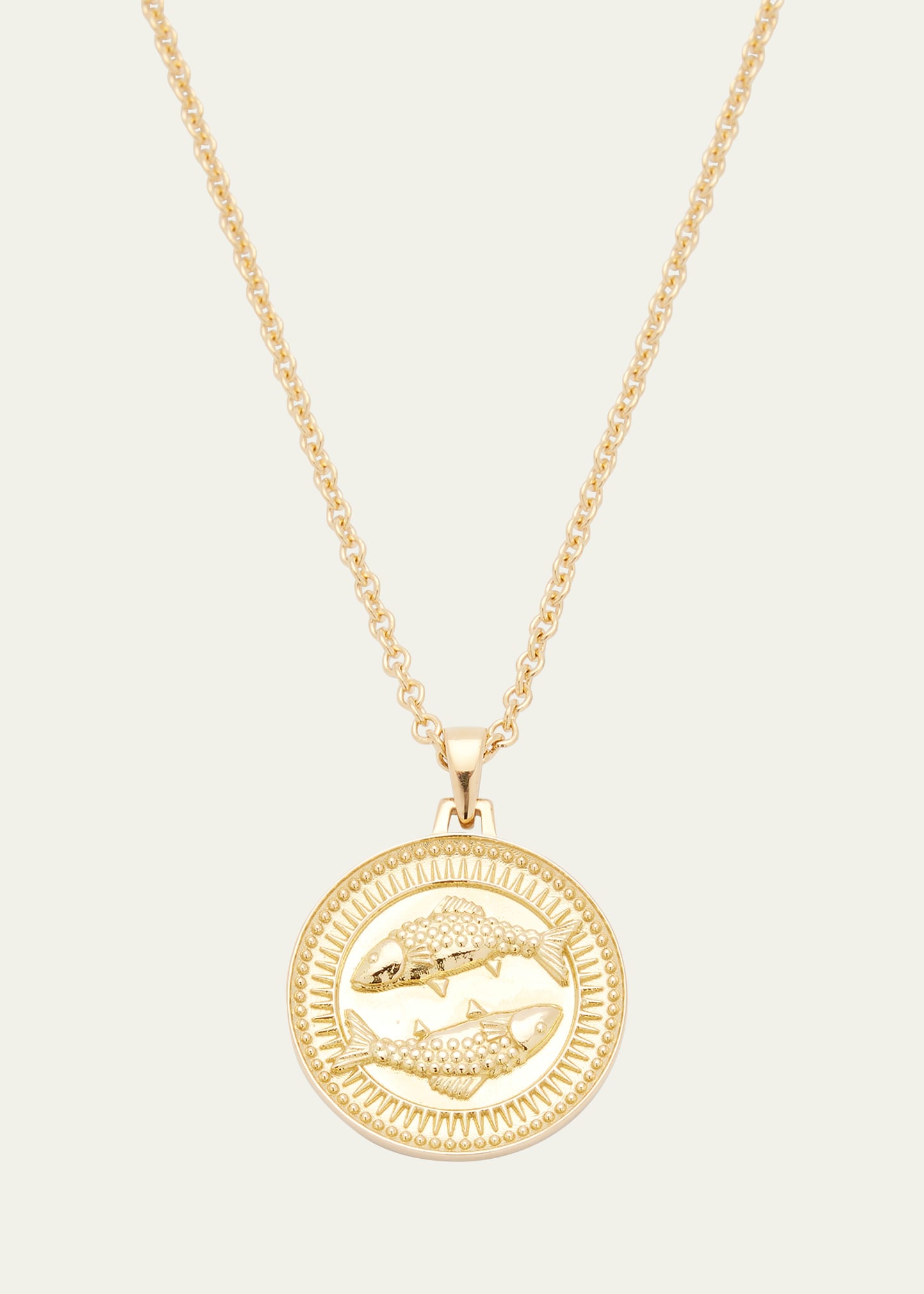 Futura Jewelry Fairmined Gold Pisces Necklace