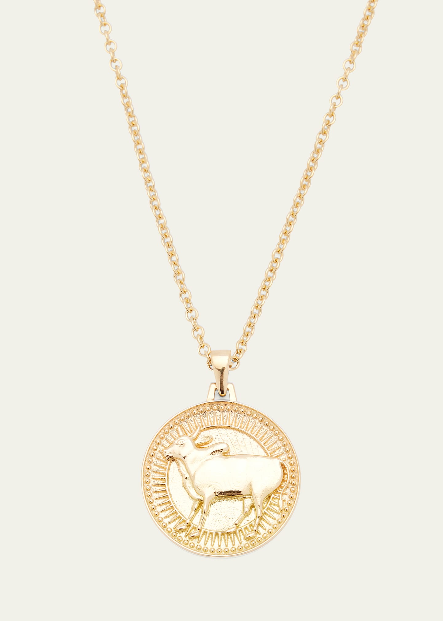 Futura Jewelry Fairmined Gold Taurus Necklace