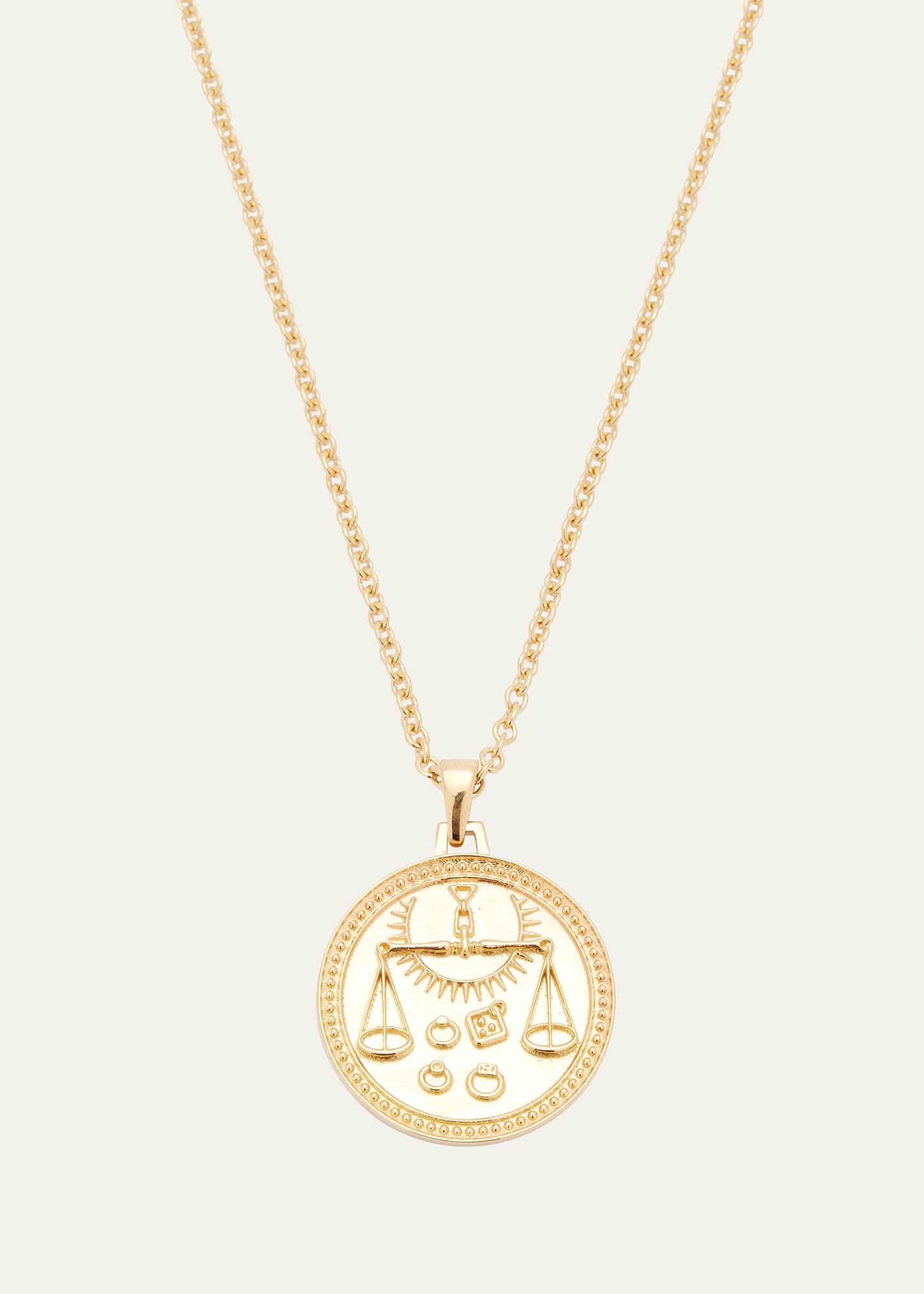 Futura Jewelry Fairmined Gold Libra Necklace