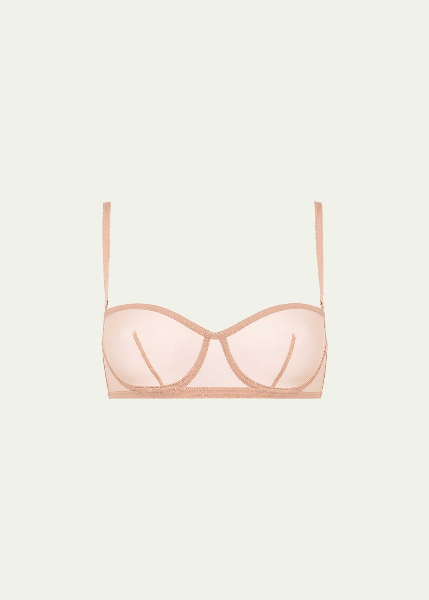 Indiscrete Convertible Stretch Tulle Bra