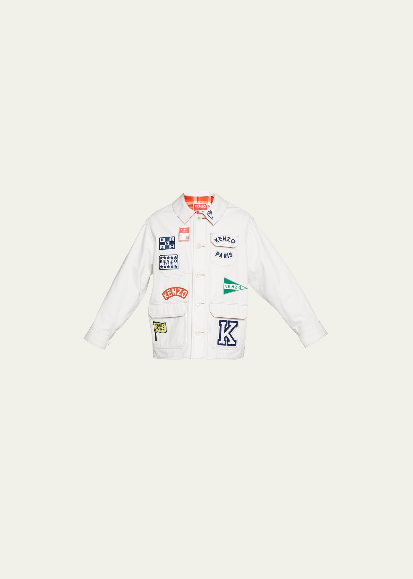 Men's Chore Jacket with Badges