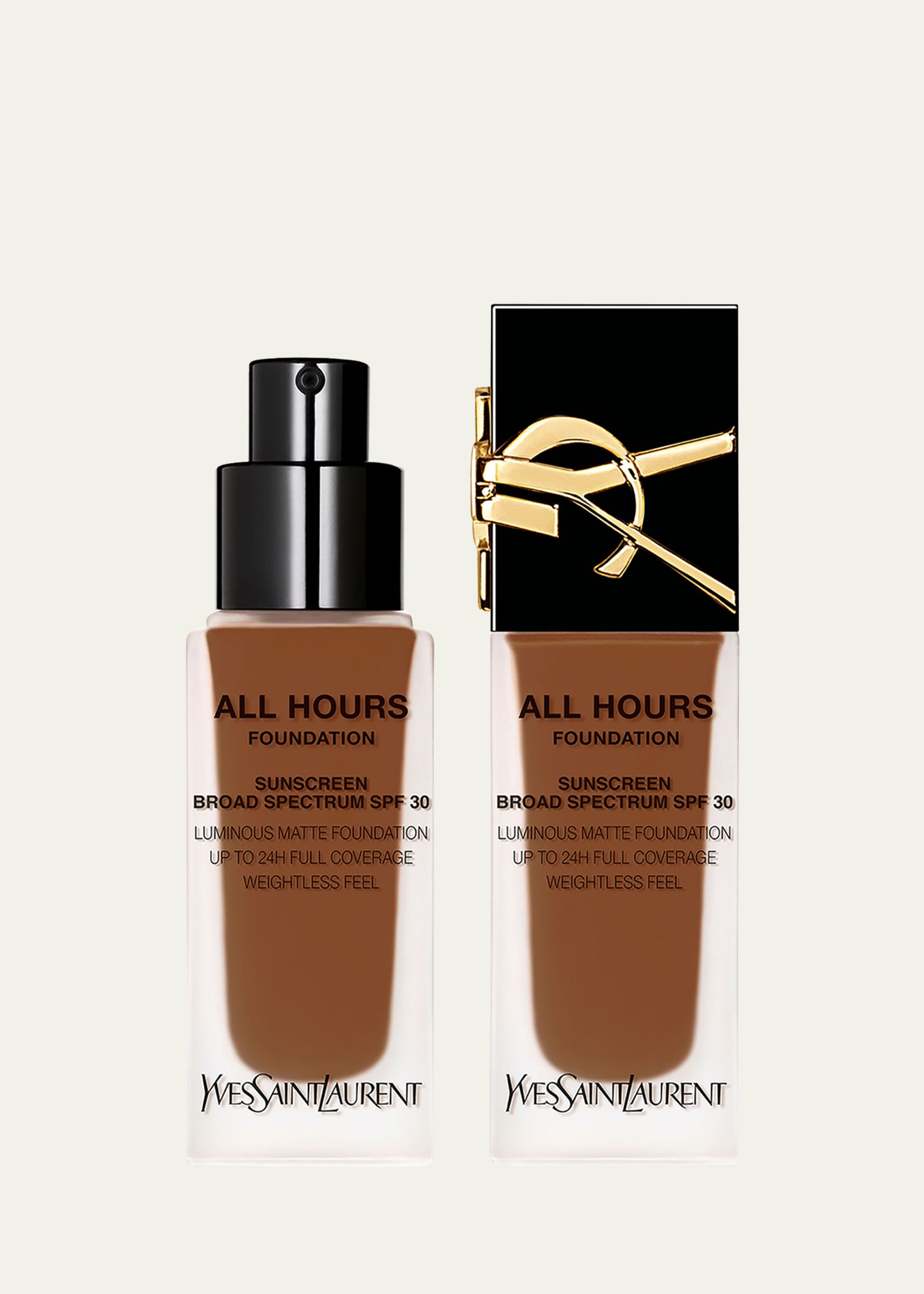 Saint Laurent 0.85 Oz. All Hours Luminous Matte Foundation In Dn7