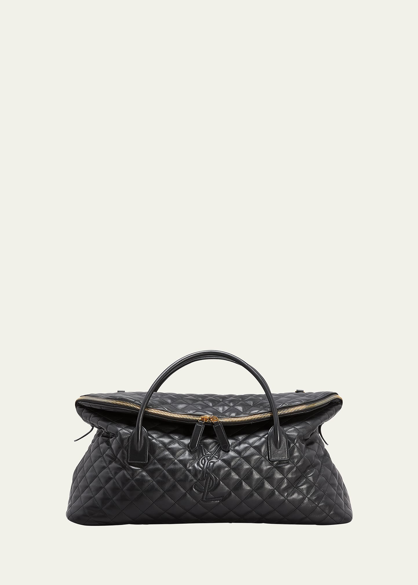 Saint Laurent Es Giant Travel Bag In Black