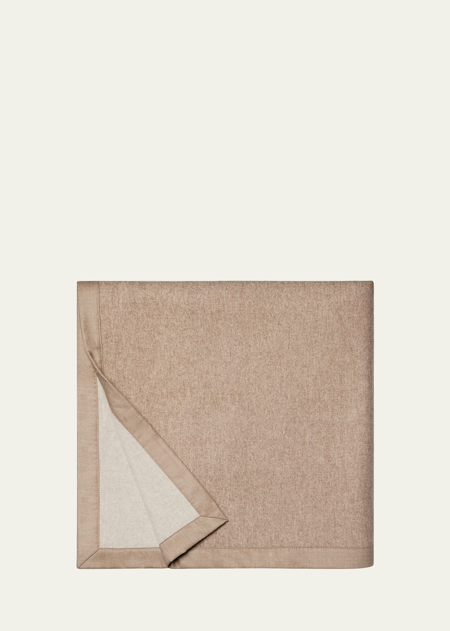 Sferra Nerino King Blanket In Cashew/ivory