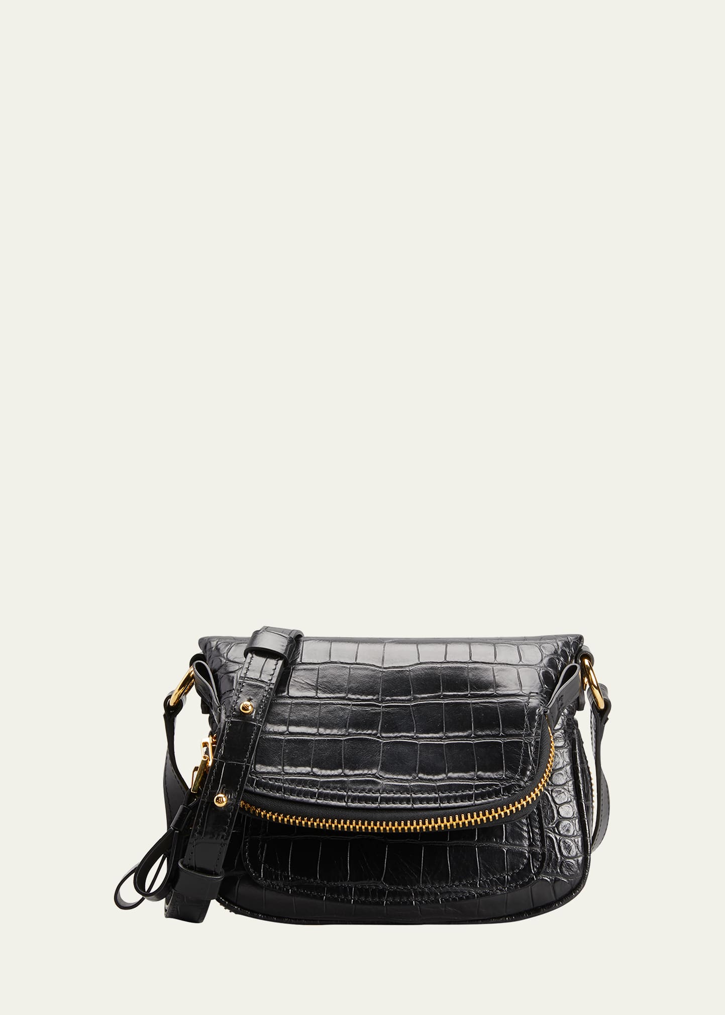 Tom Ford - Jennifer Black Leather Medium Shoulder Bag