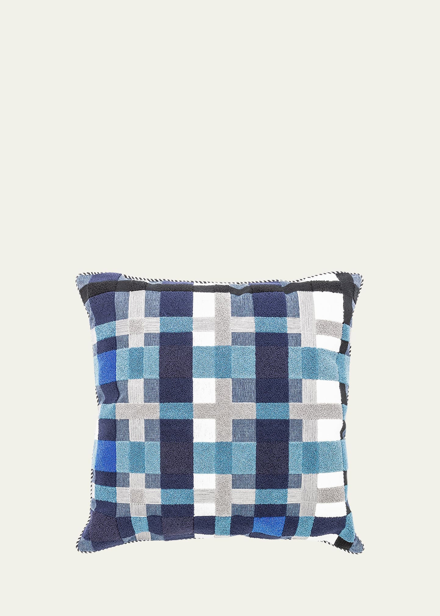 Boathouse Plaid Outdoor Pillow