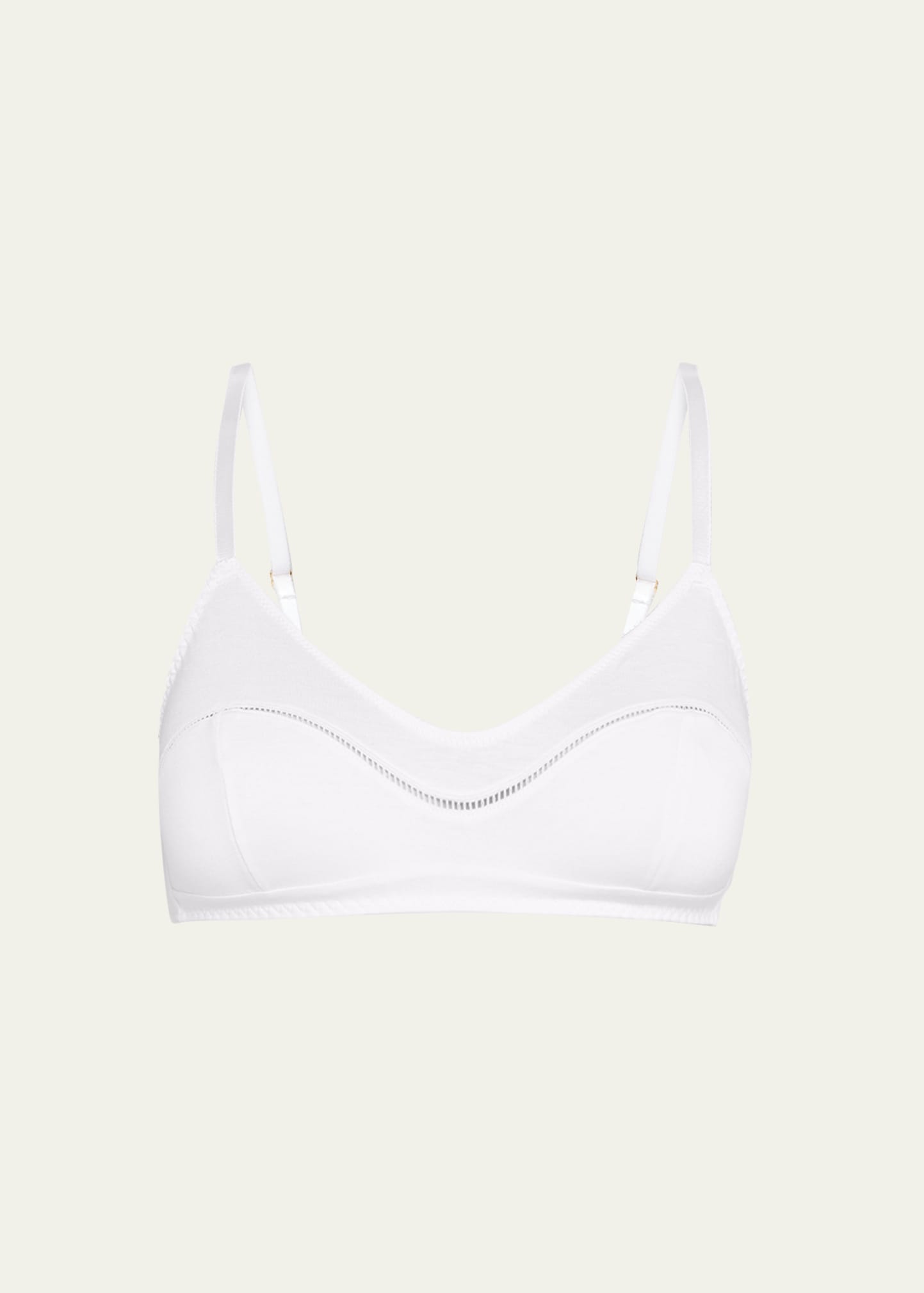 Videris Lingerie Maggie Soft Underwire Bra In Pure