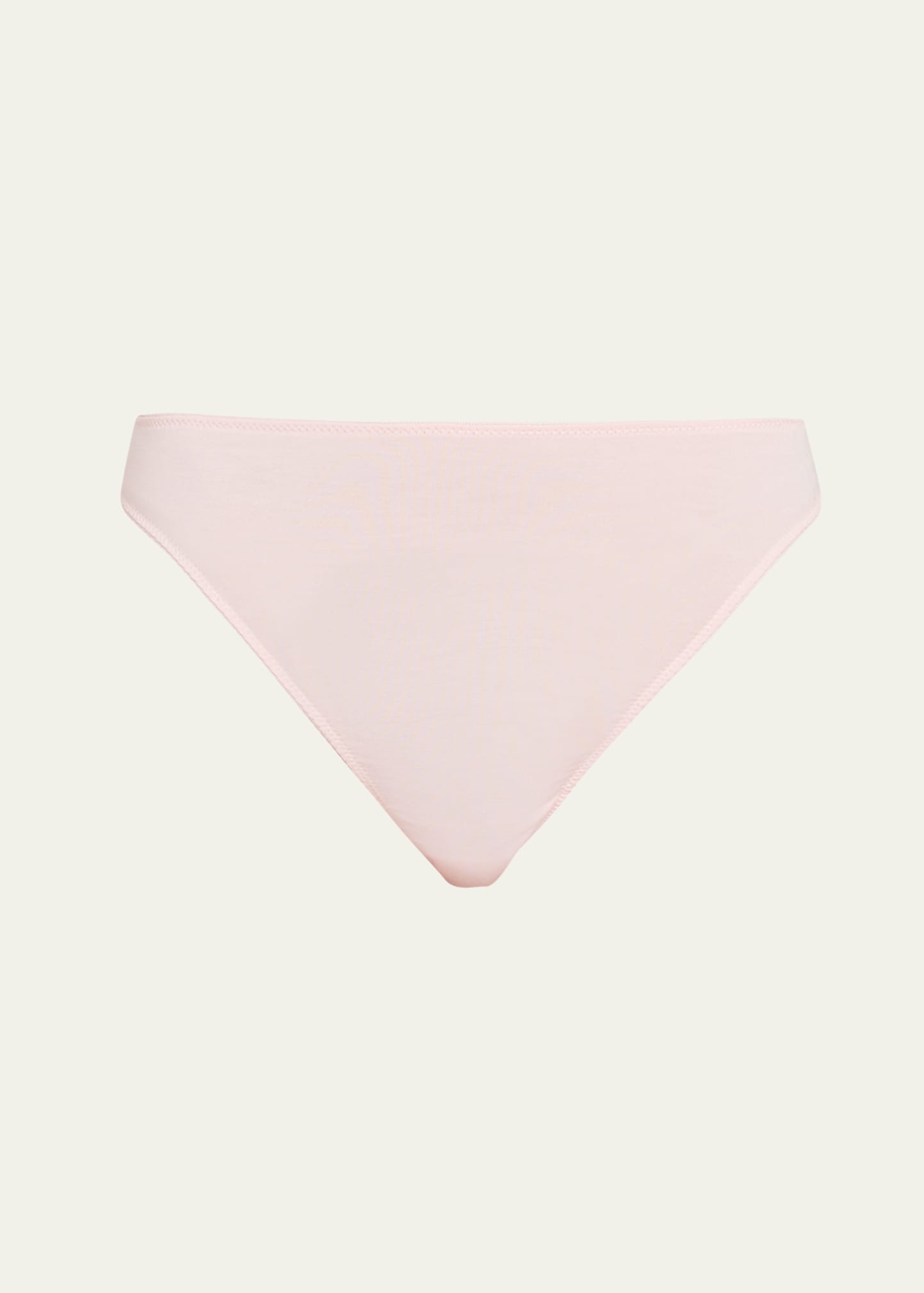 Videris Lingerie Whitney Mid-rise Thong In Rosy
