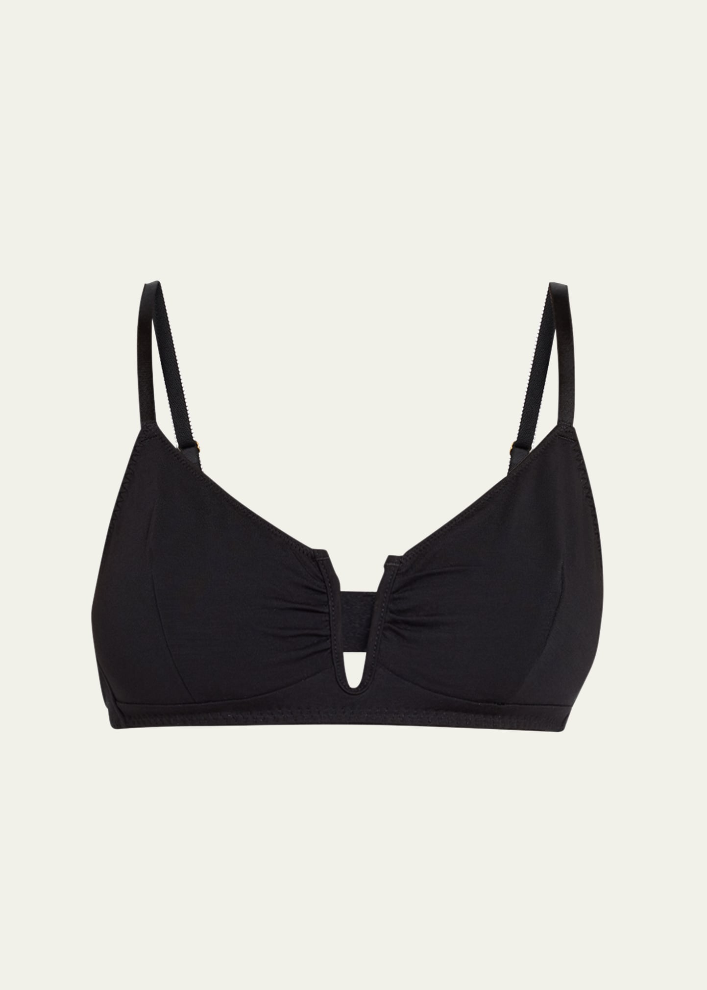 Angela Ruched Wireless Bra