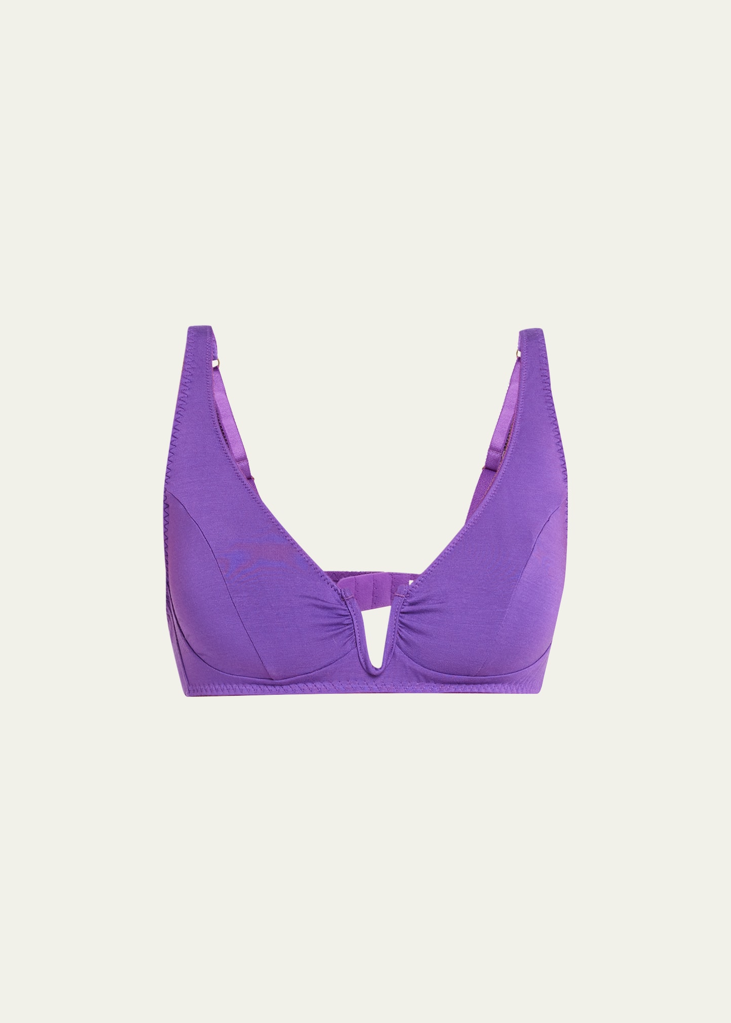 Sarah Ruched Triangle Bra