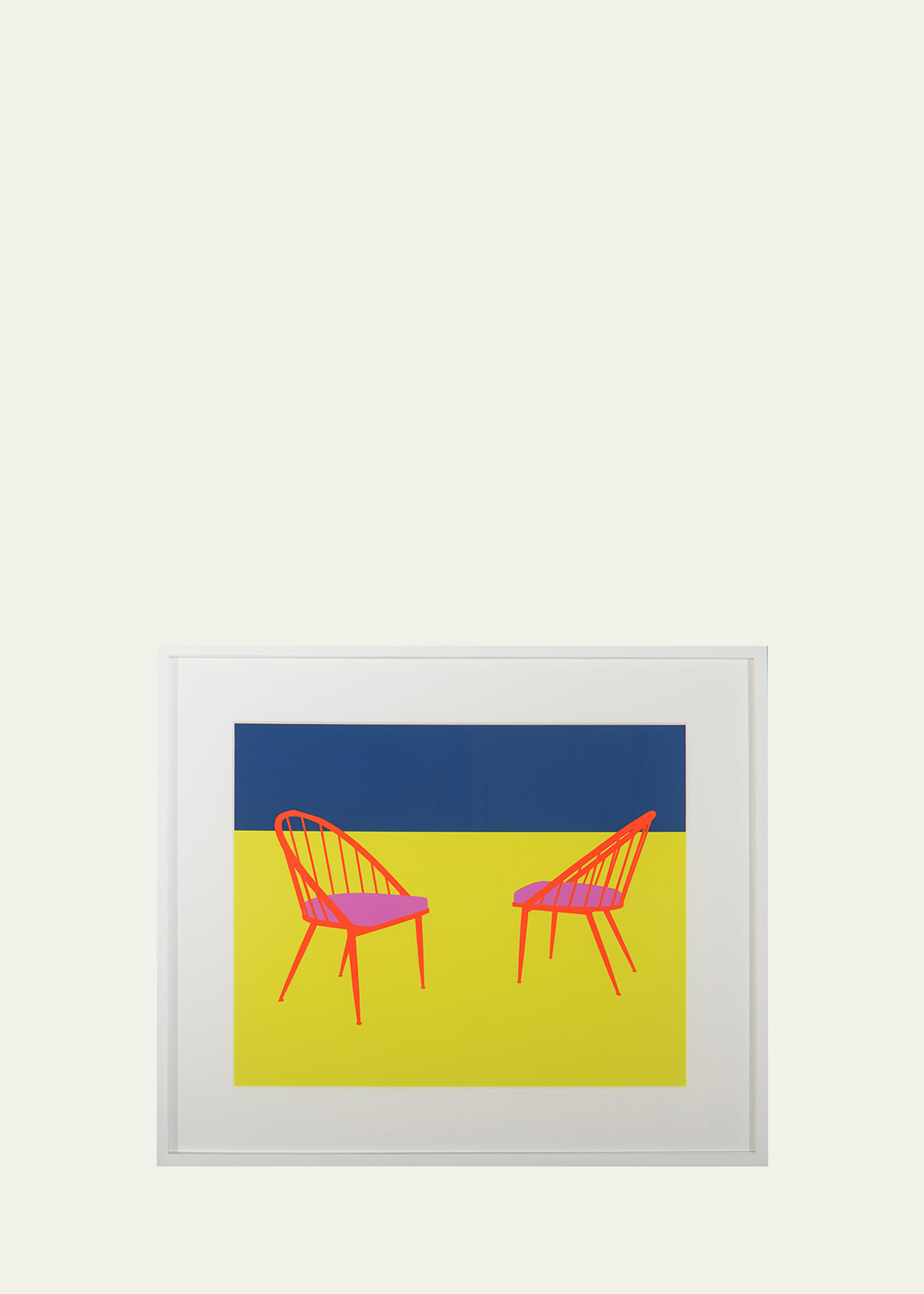 Study Of Chairs 1 Print Wall Art by Michael Wolk
