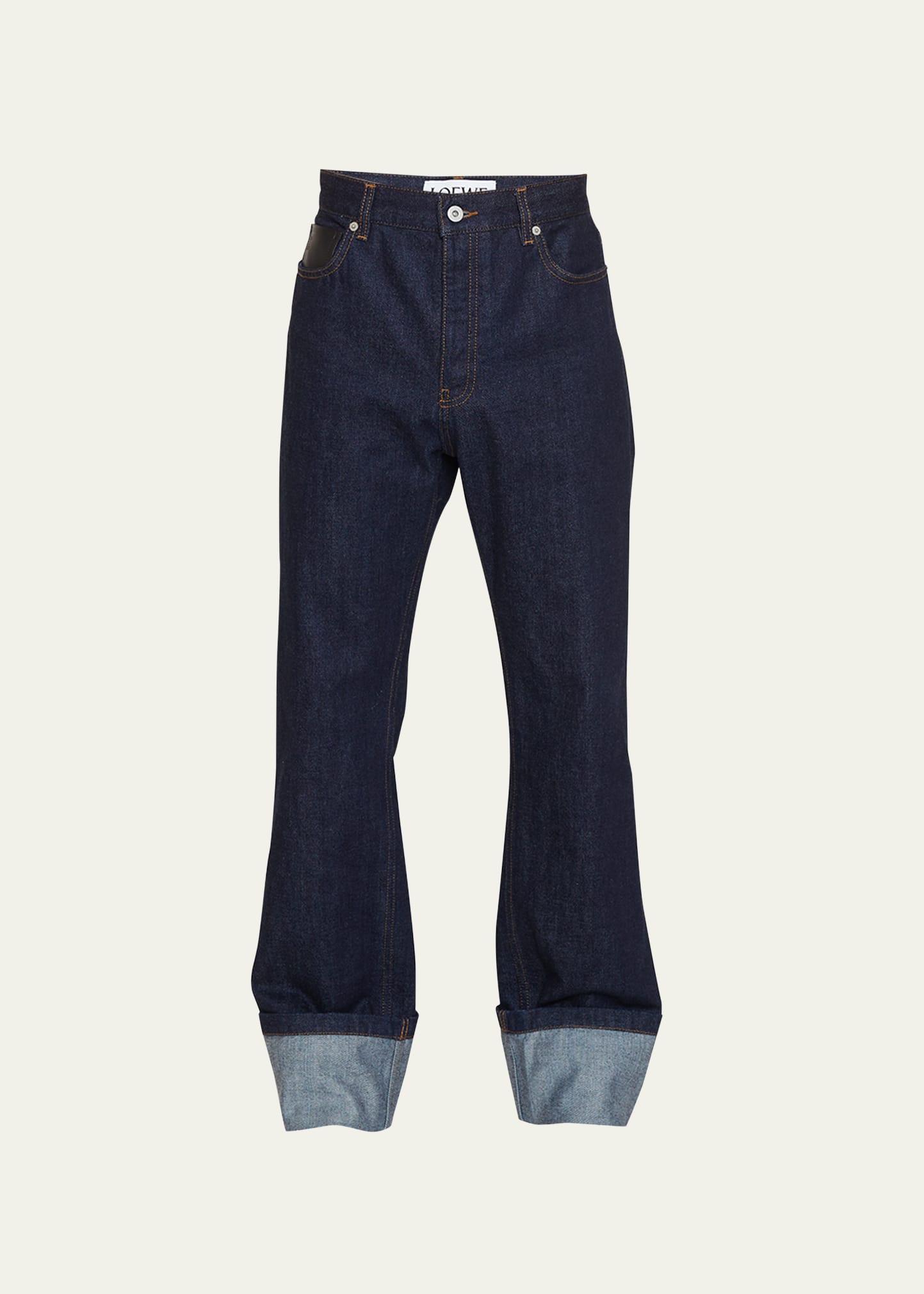 Men's Fisherman Turn-Up Jeans