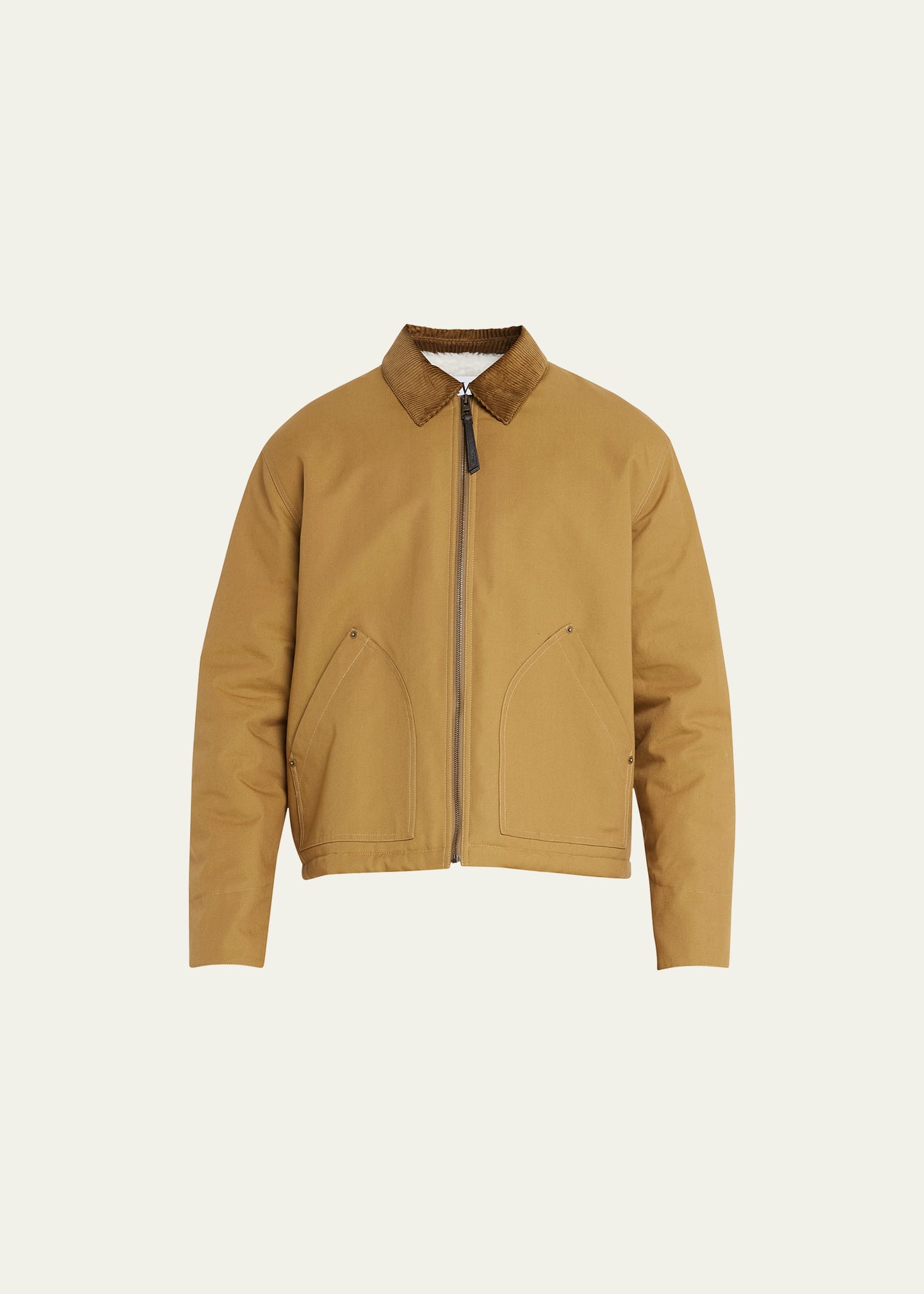 LOEWE Fleece zip-up Jacket - Farfetch