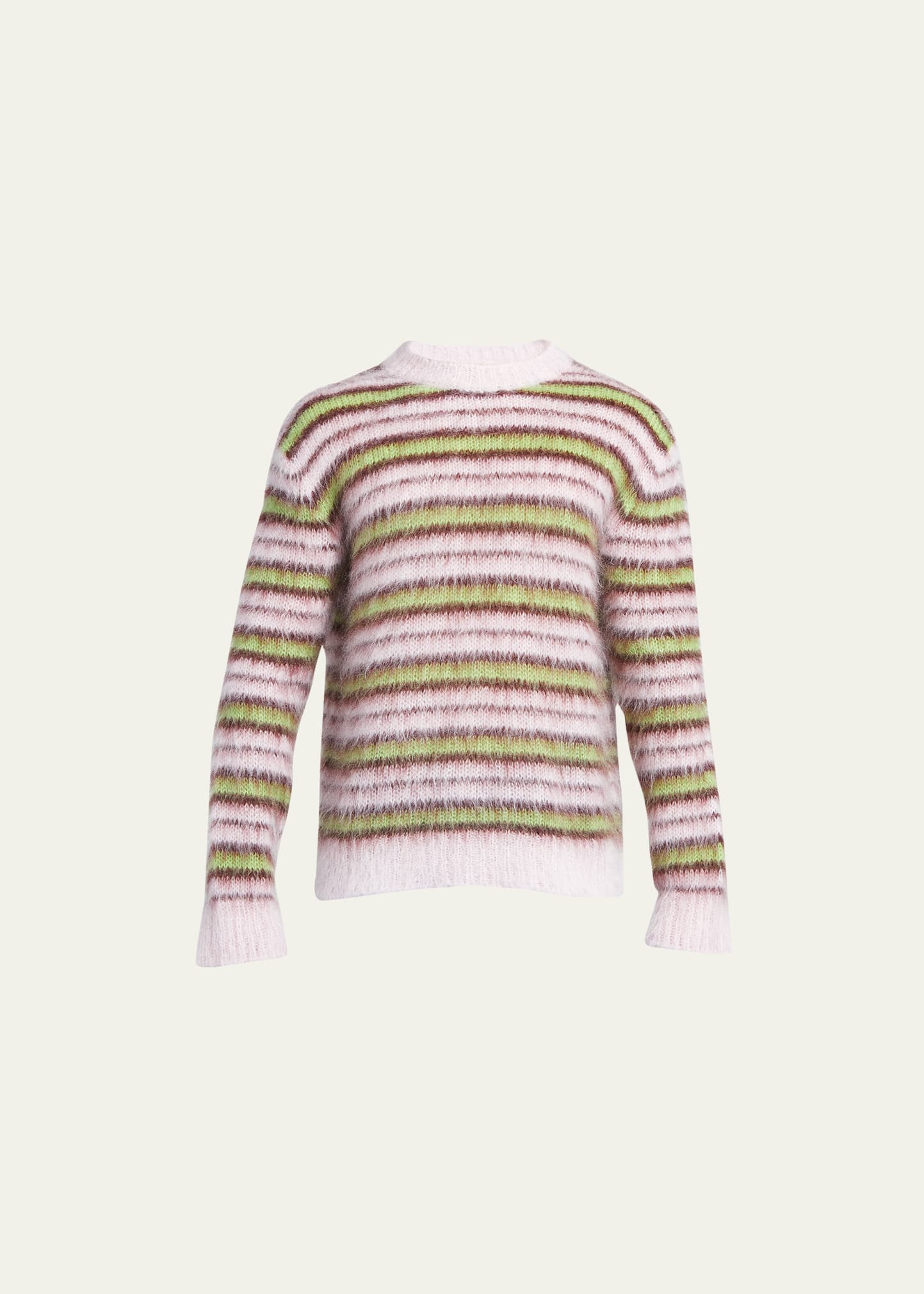 Marni Men's Striped Mohair Sweater