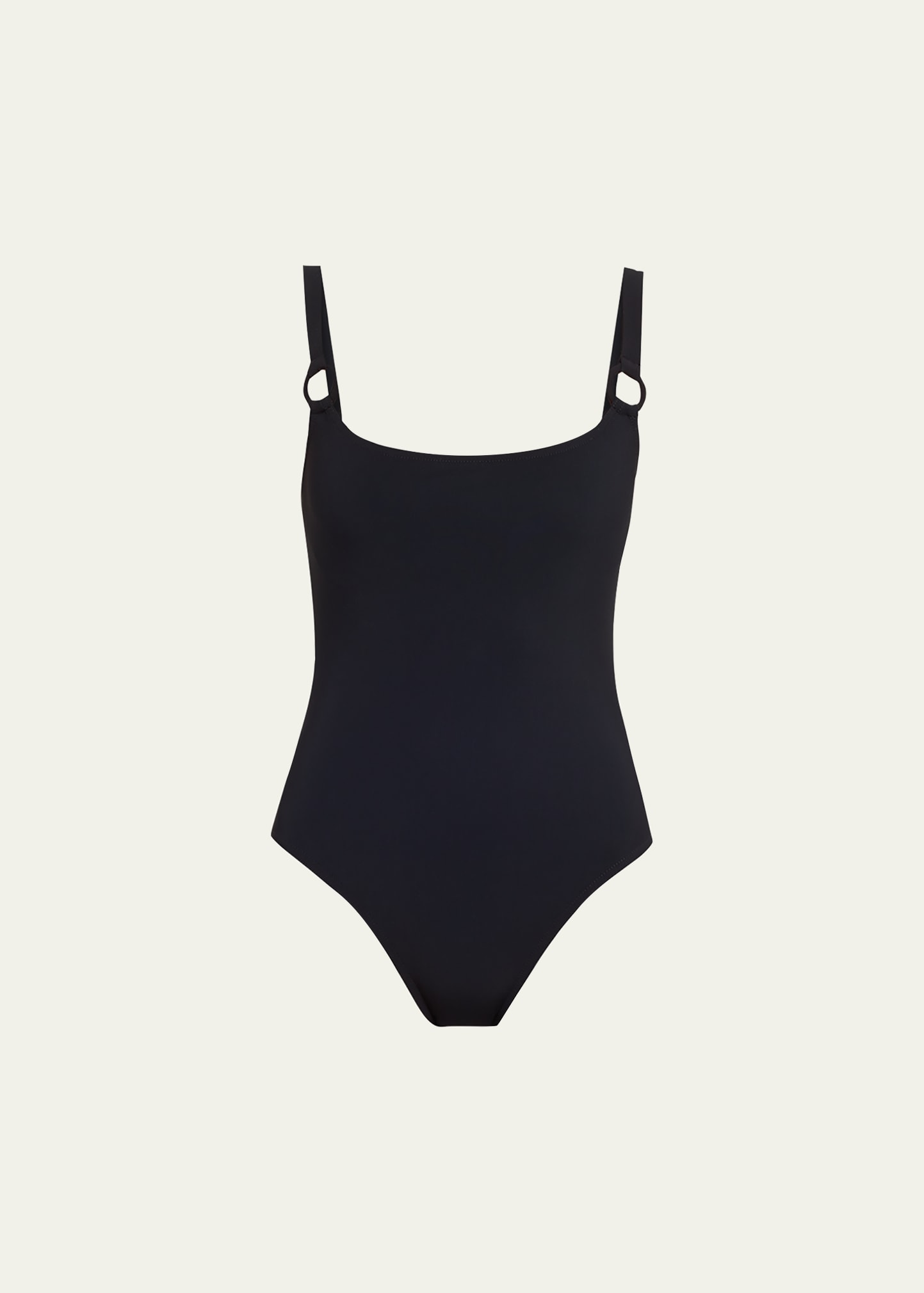 Morgan Round-Neck Silent Underwire One-Piece Swimsuit