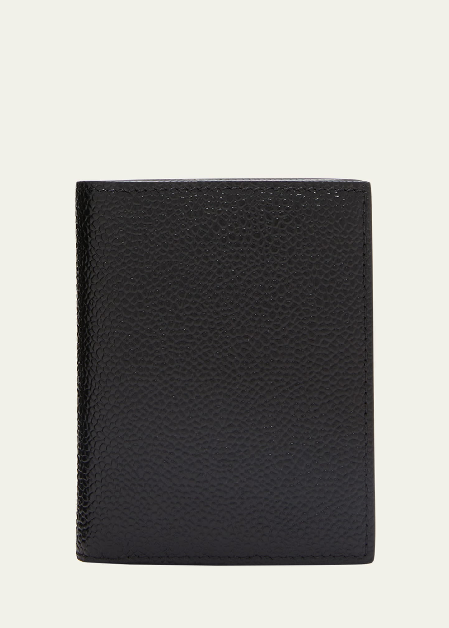 Men's 4-Bar Leather Bifold Card Holder