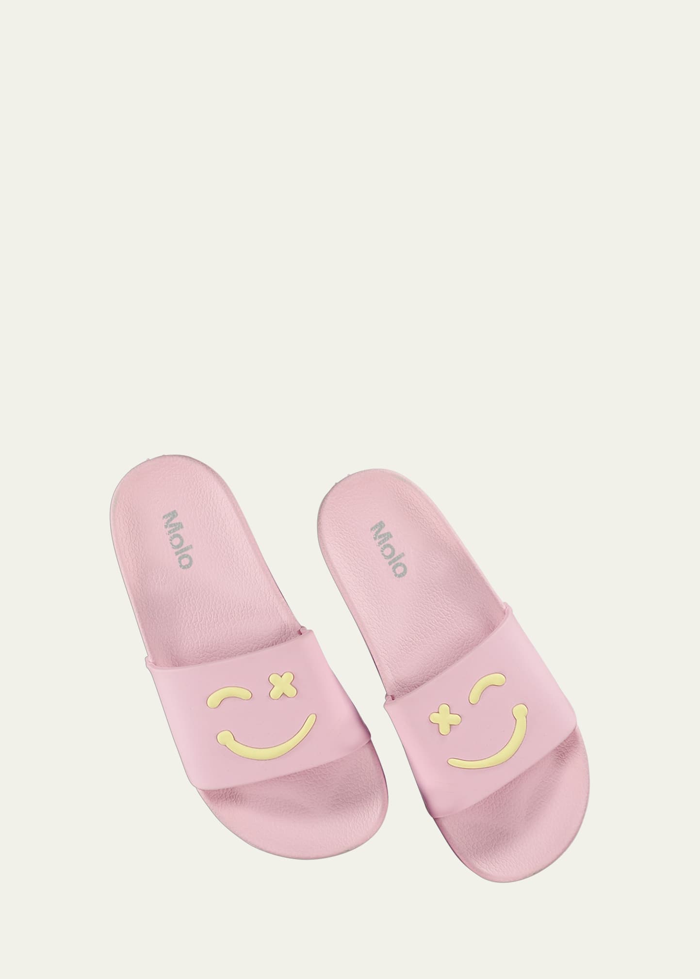 Kid's Zhappy Winky Smiley Slide Sandals