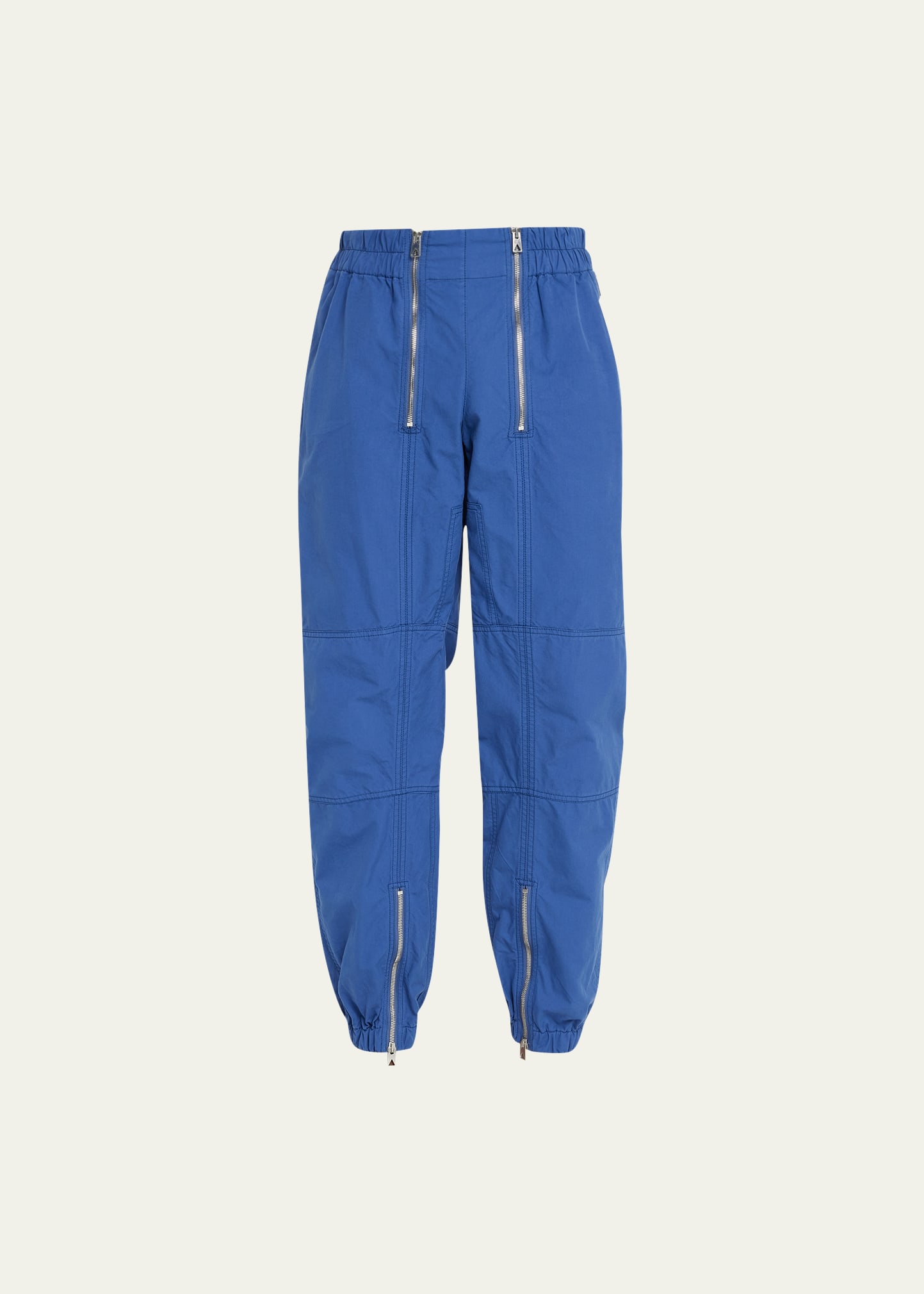 Men's Compact Canvas Zip Jogger Pants